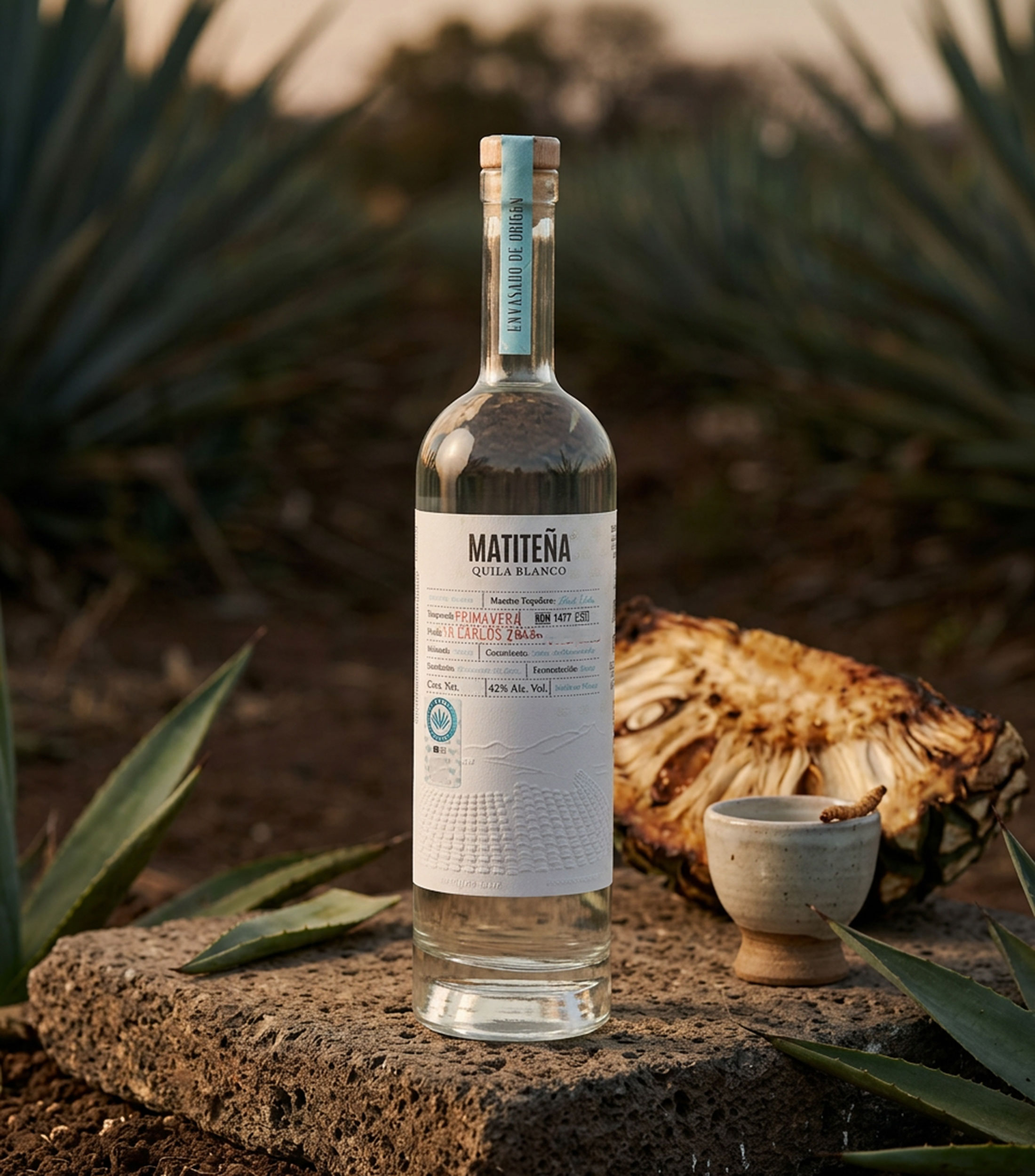 Tequila Blanco Amatiteña, 750 ml