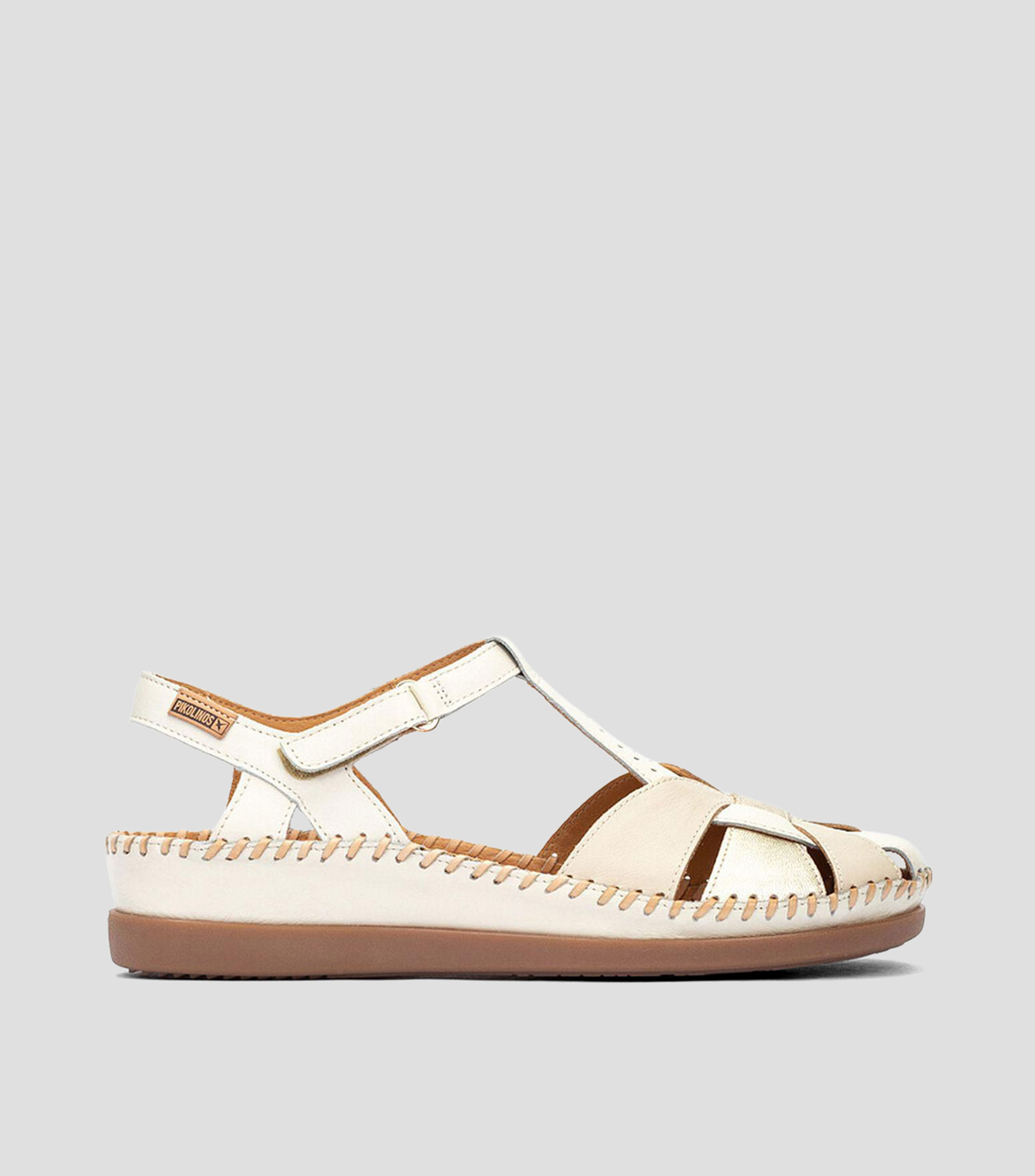 Sandalias con tacón bajo de cuña Cadaques Mujer