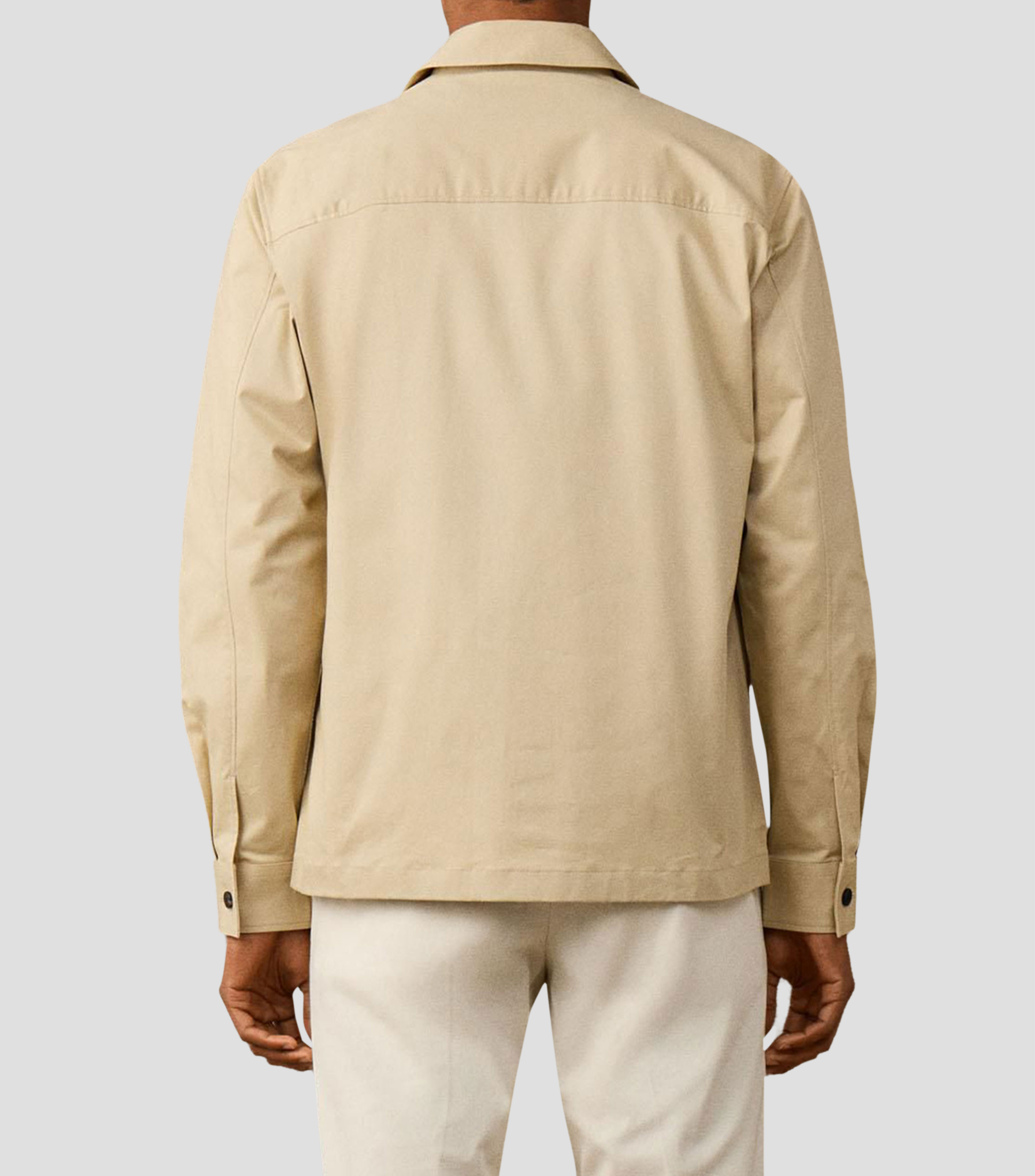 Playera cuello redondo manga corta diseño liso Hombre