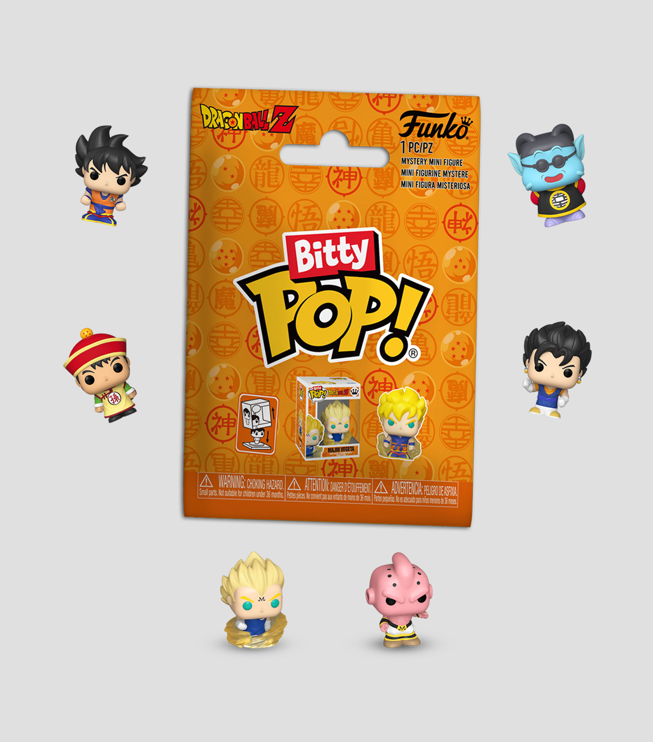 Juguete sorpresa Funko Bitty Pop Dragon Ball Z