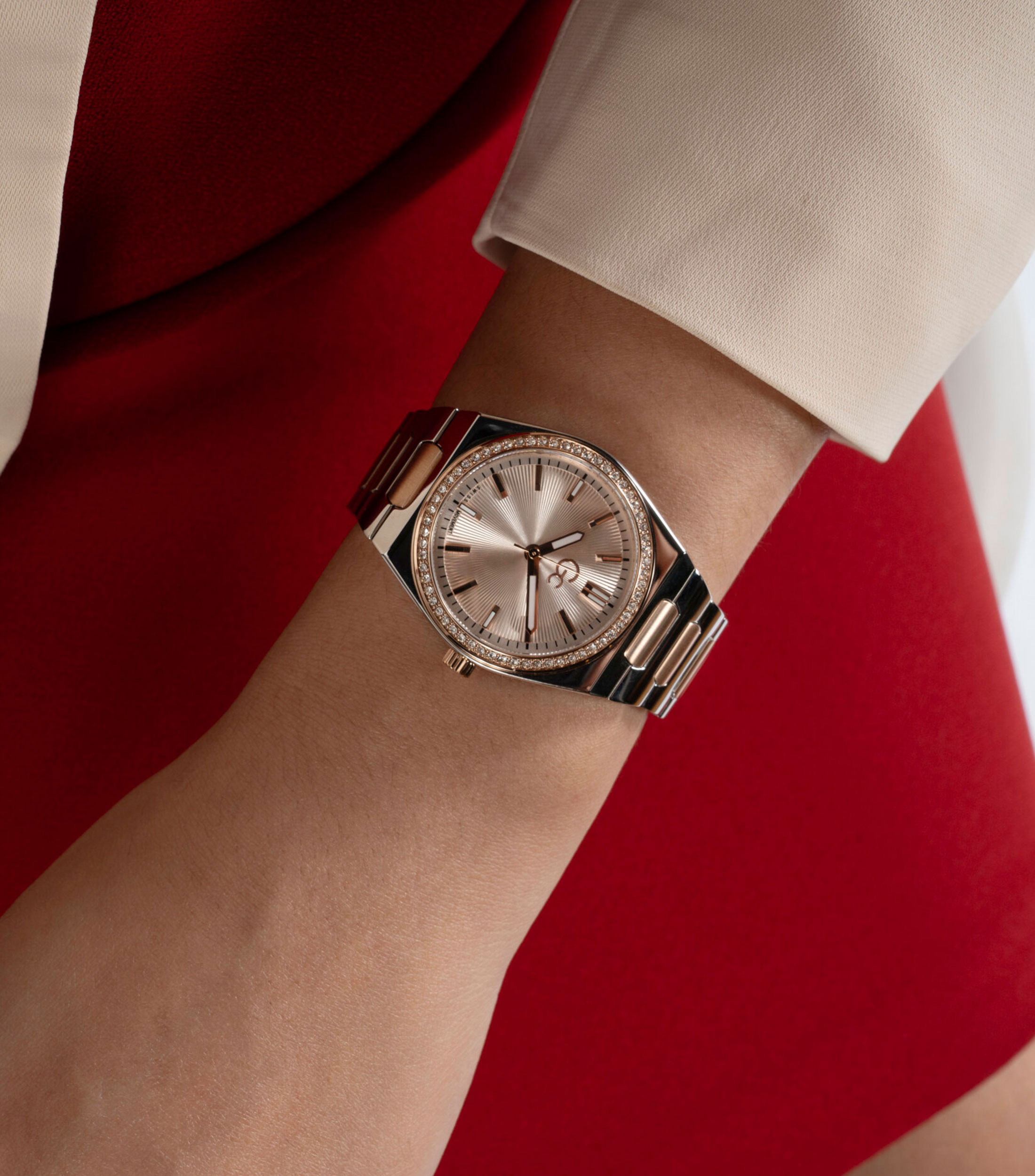 Reloj para Mujer Gc Prodigy Lady Casual, Plateado, Rosa