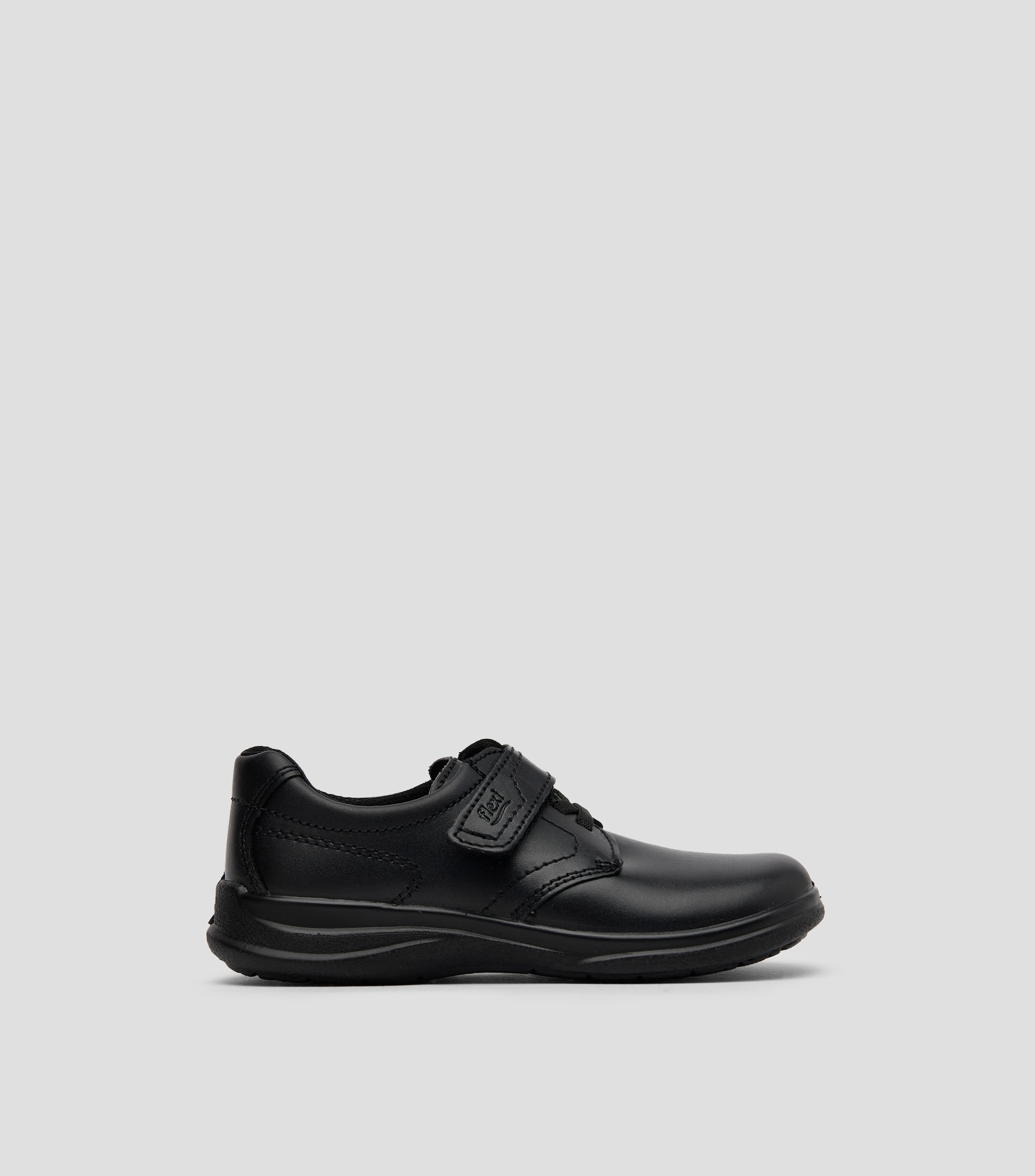 Zapatos escolares tipo derby en piel Niño