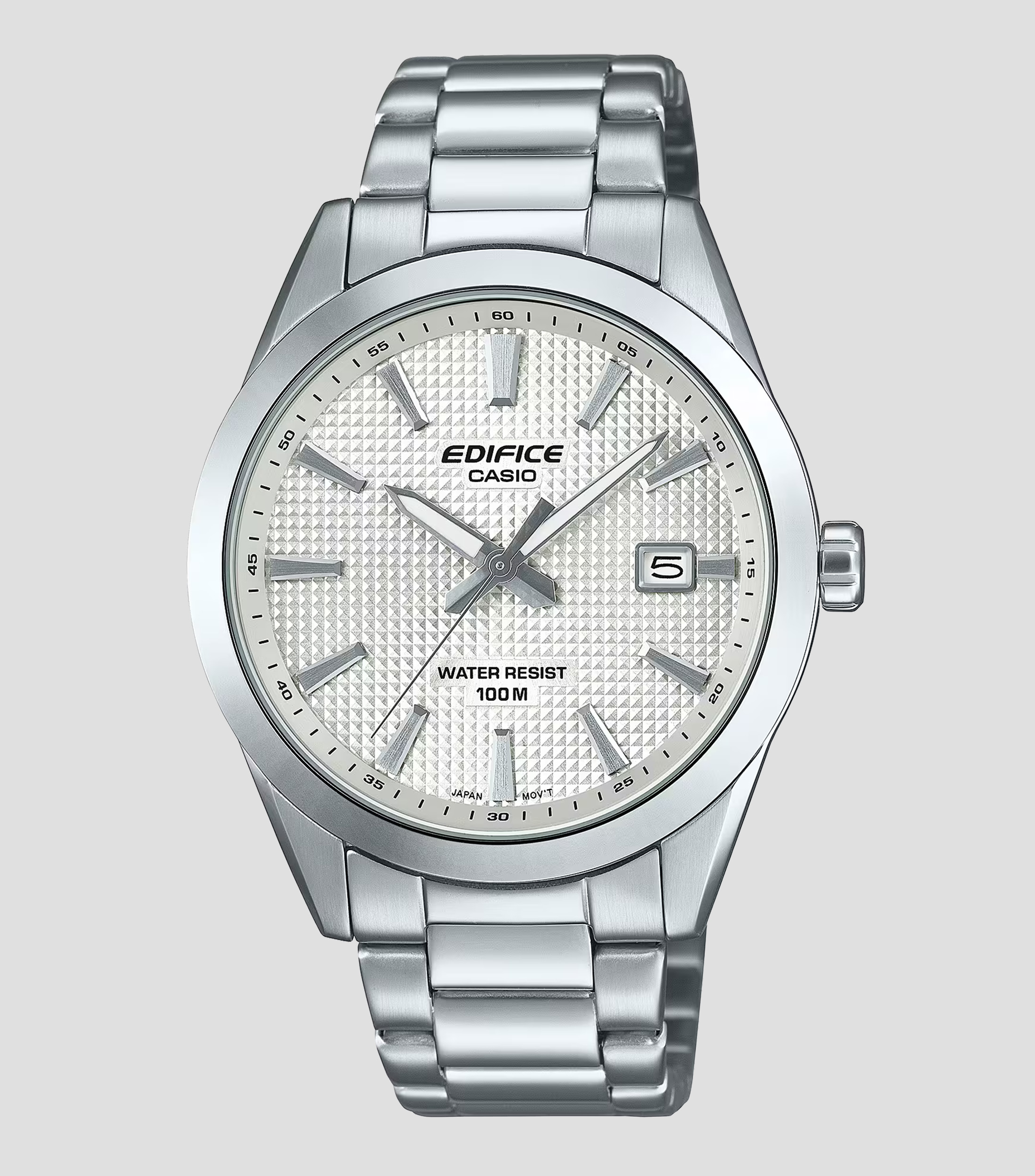 Reloj para Hombre Edifice Casual Plateado