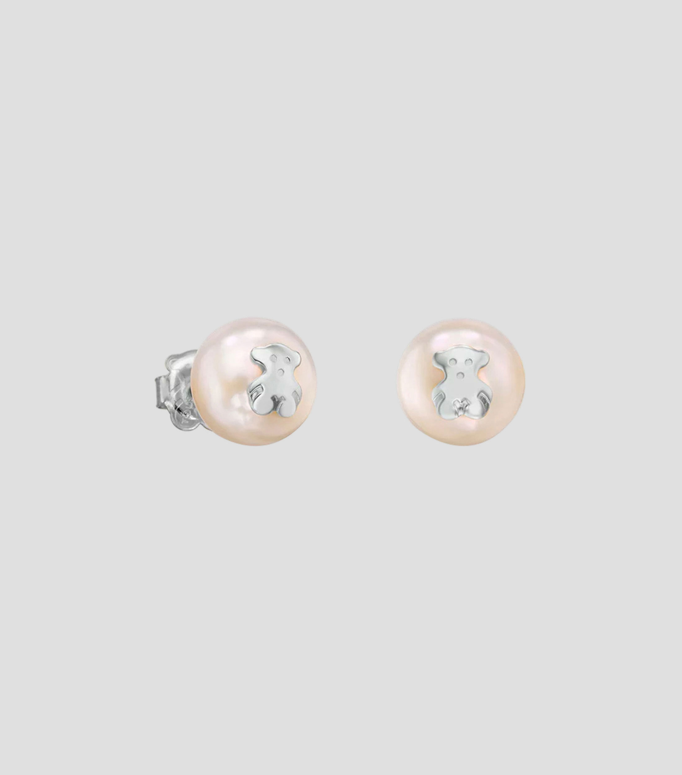 Aretes en Plata .925 con Perla Mujer