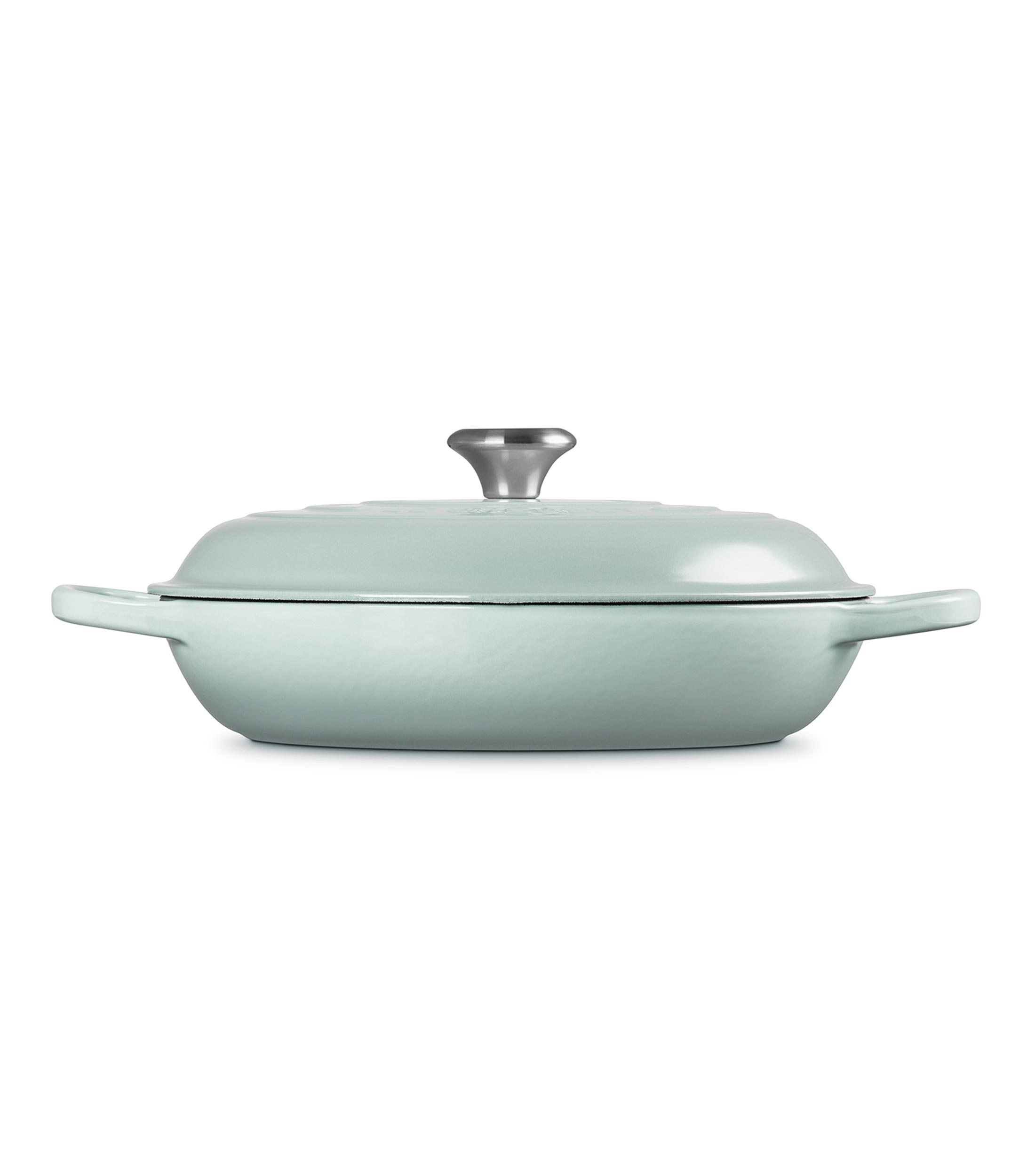 Cacerola Buffet en hierro colado Sea Salt 3.5 L azul