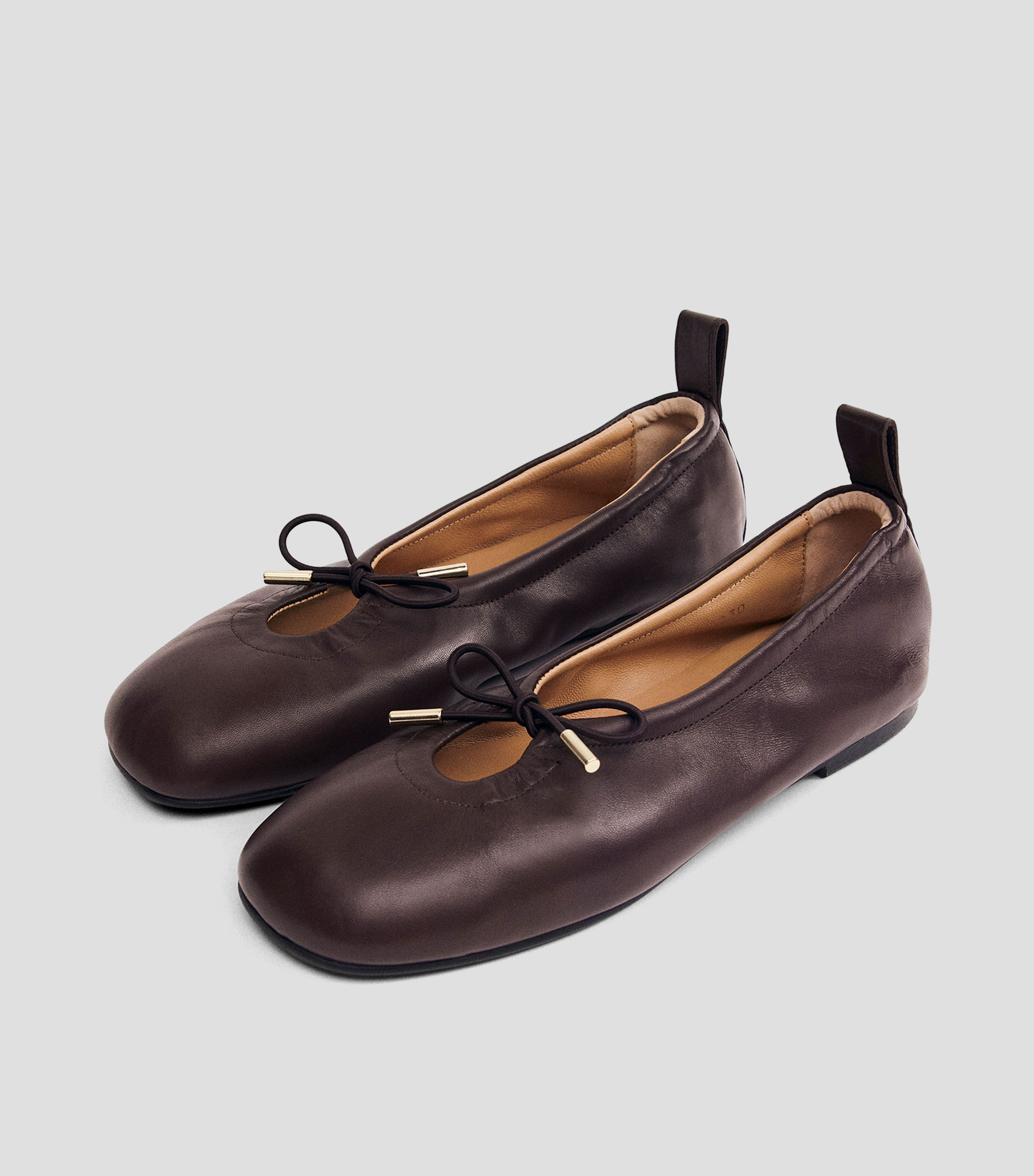 Flats Rosalind en piel Mujer