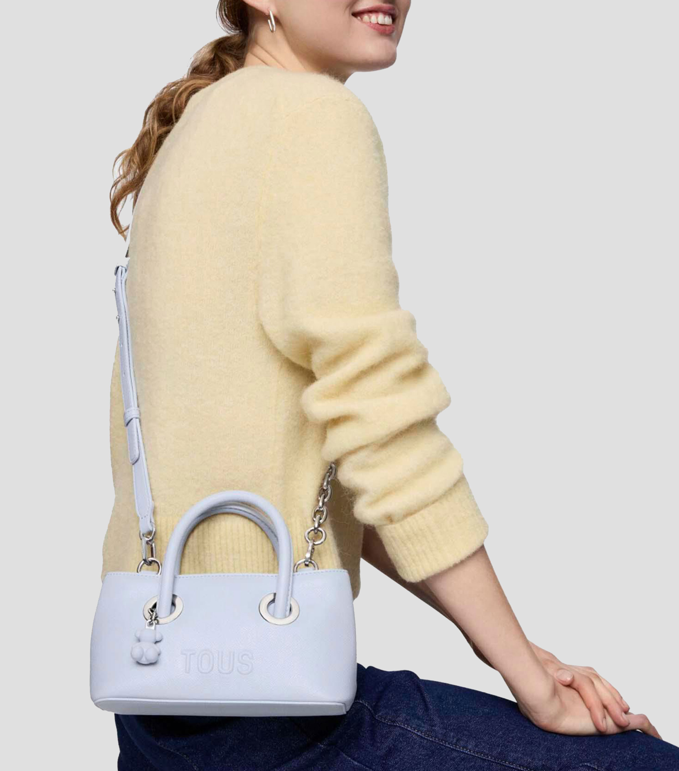 Bolsa crossbody Poppy con microdiseño Mujer