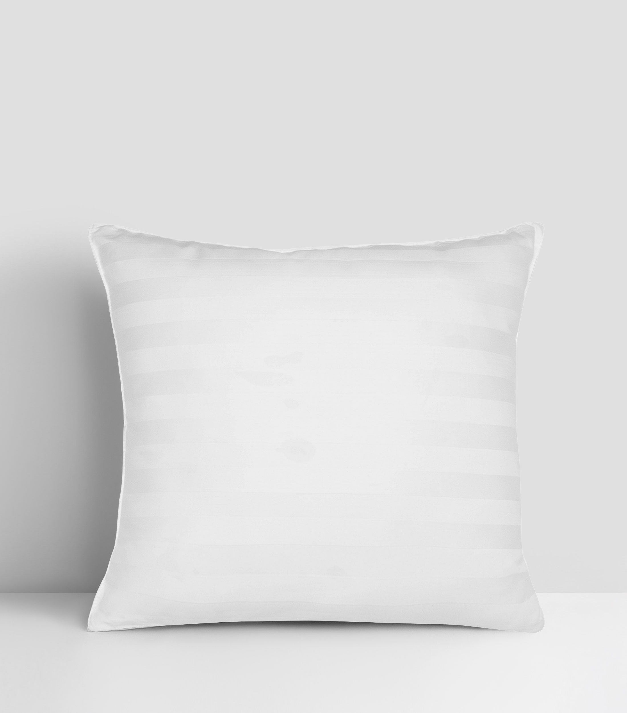 Cojín decorativo Rayas Blanco en algodón