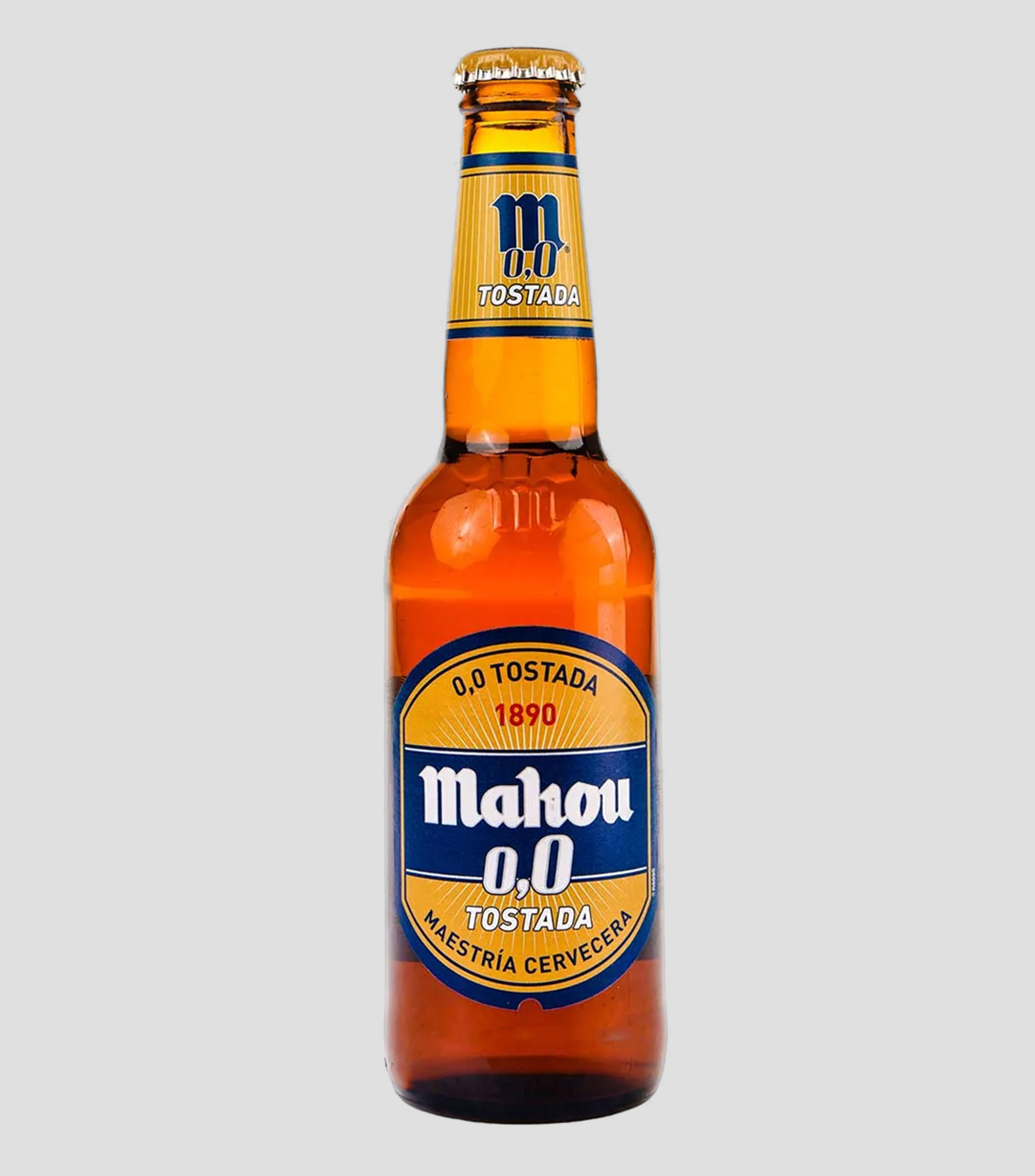 Cerveza Oscura Tostada Sin Alcohol, 330 ml