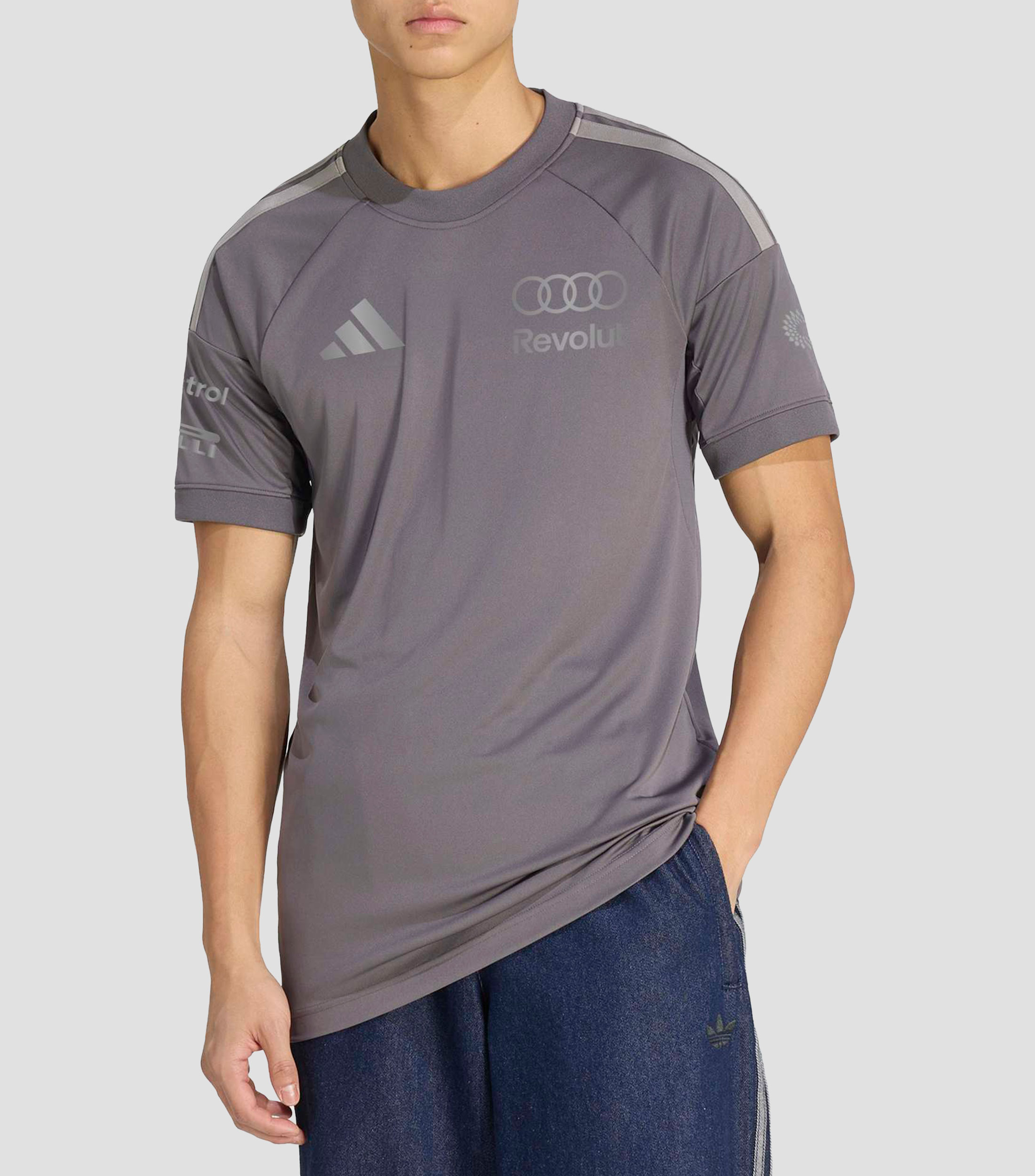 Playera deportiva Audi Revolut F1 Team estampada Hombre