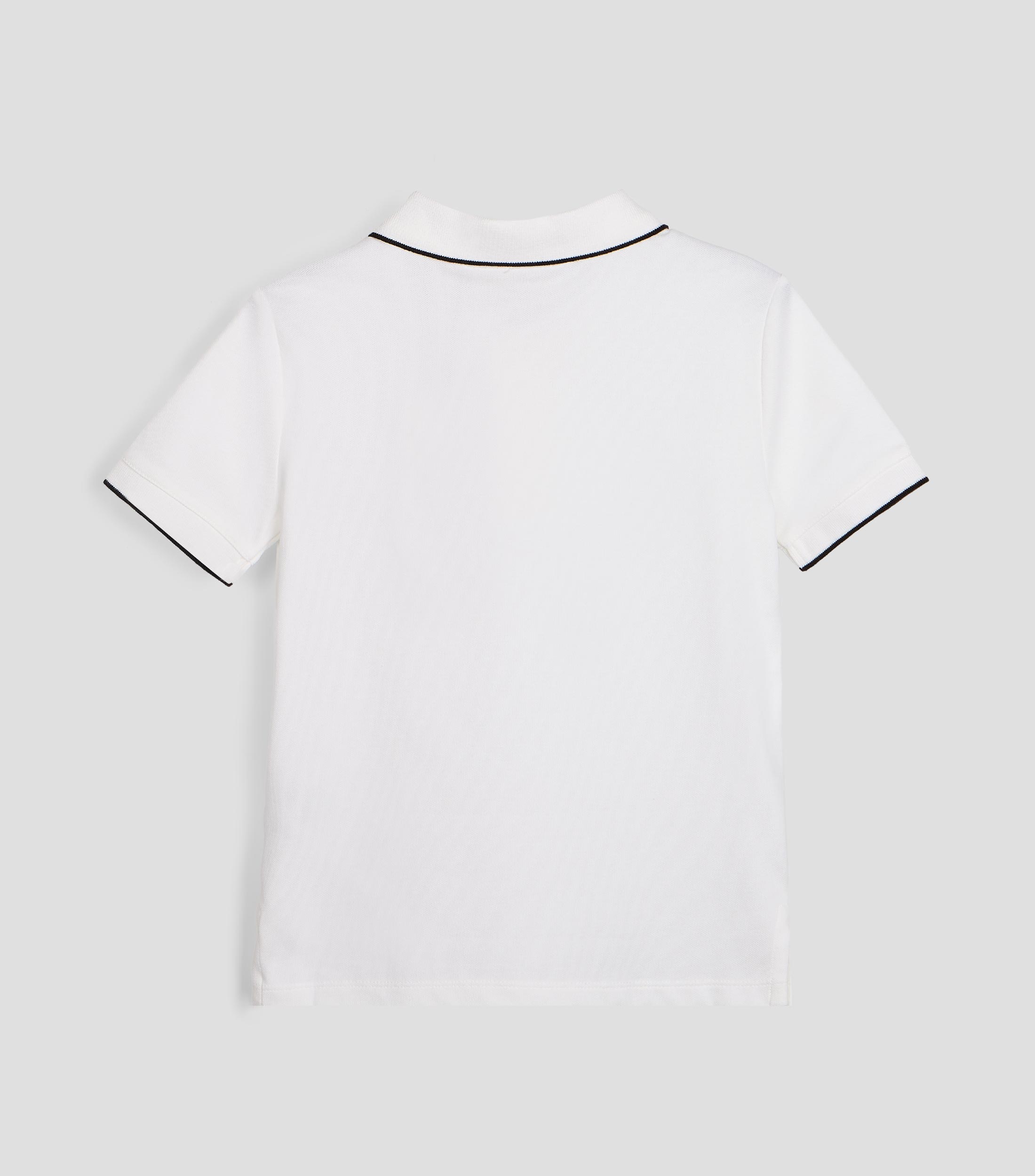 Playera tipo polo manga corta lisa Niño