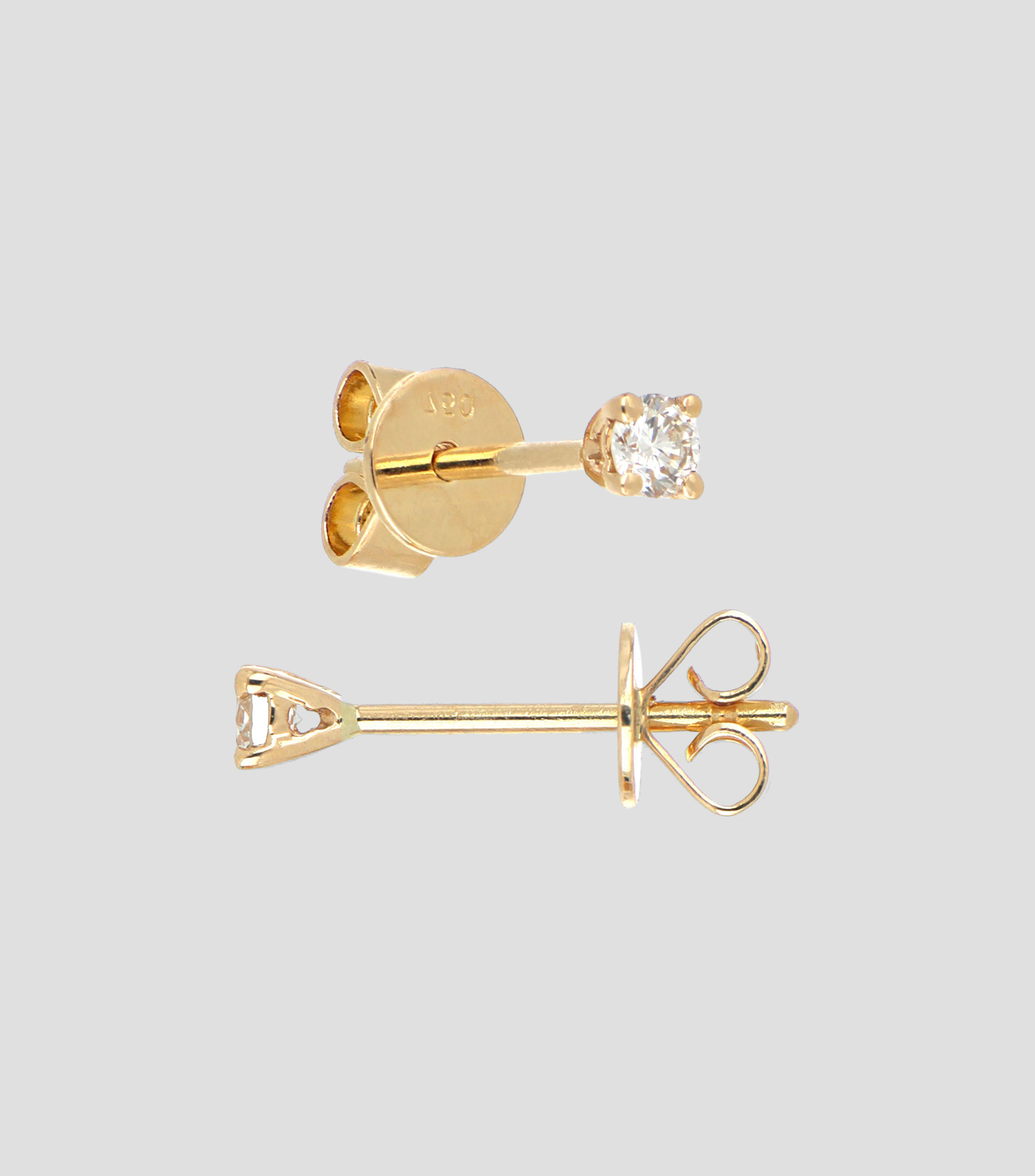 Broqueles con Diamante Mujer