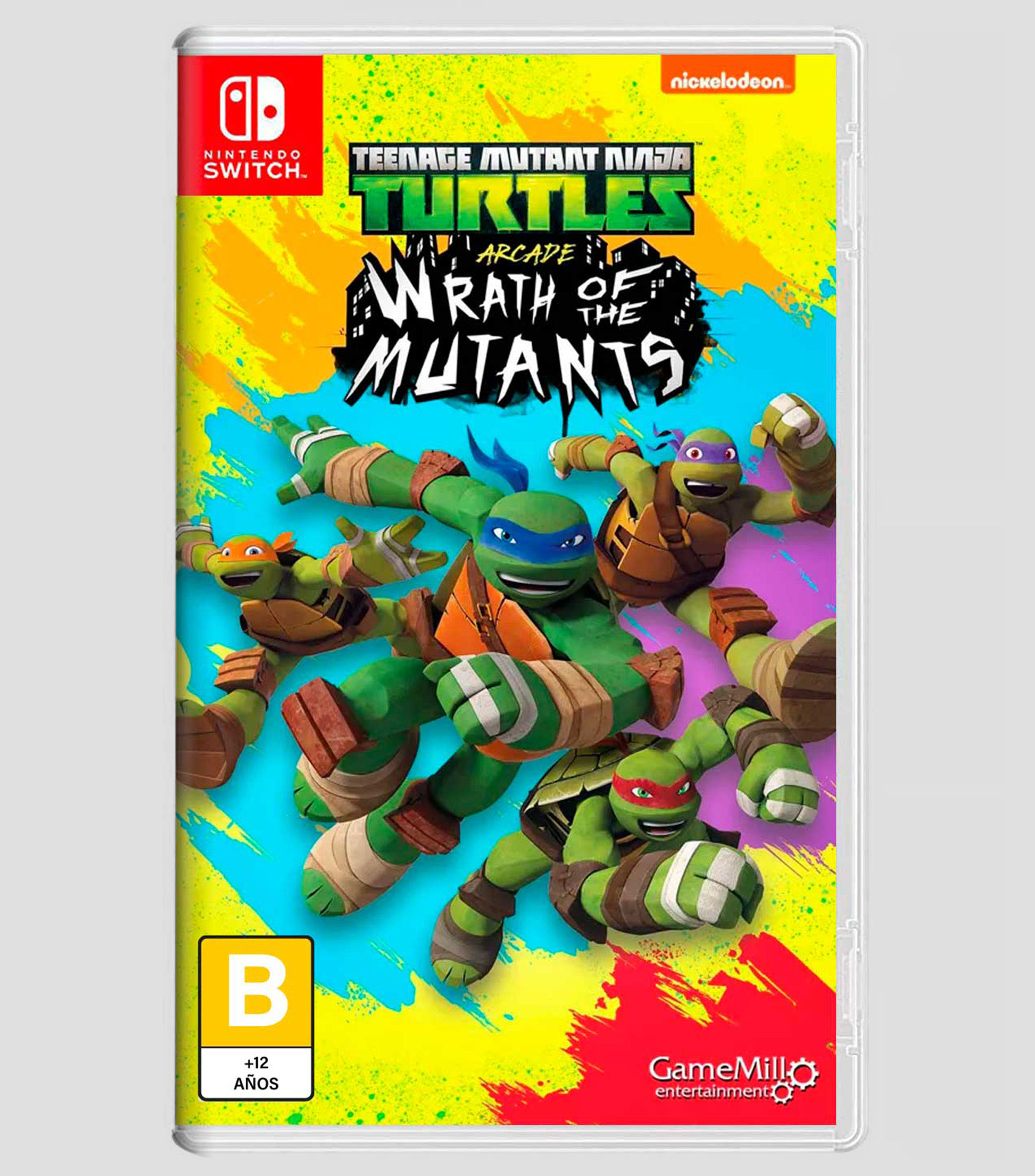 Teenage Mutant Ninja Turtles Arcade Wrath of the Mutants Nintendo Switch
