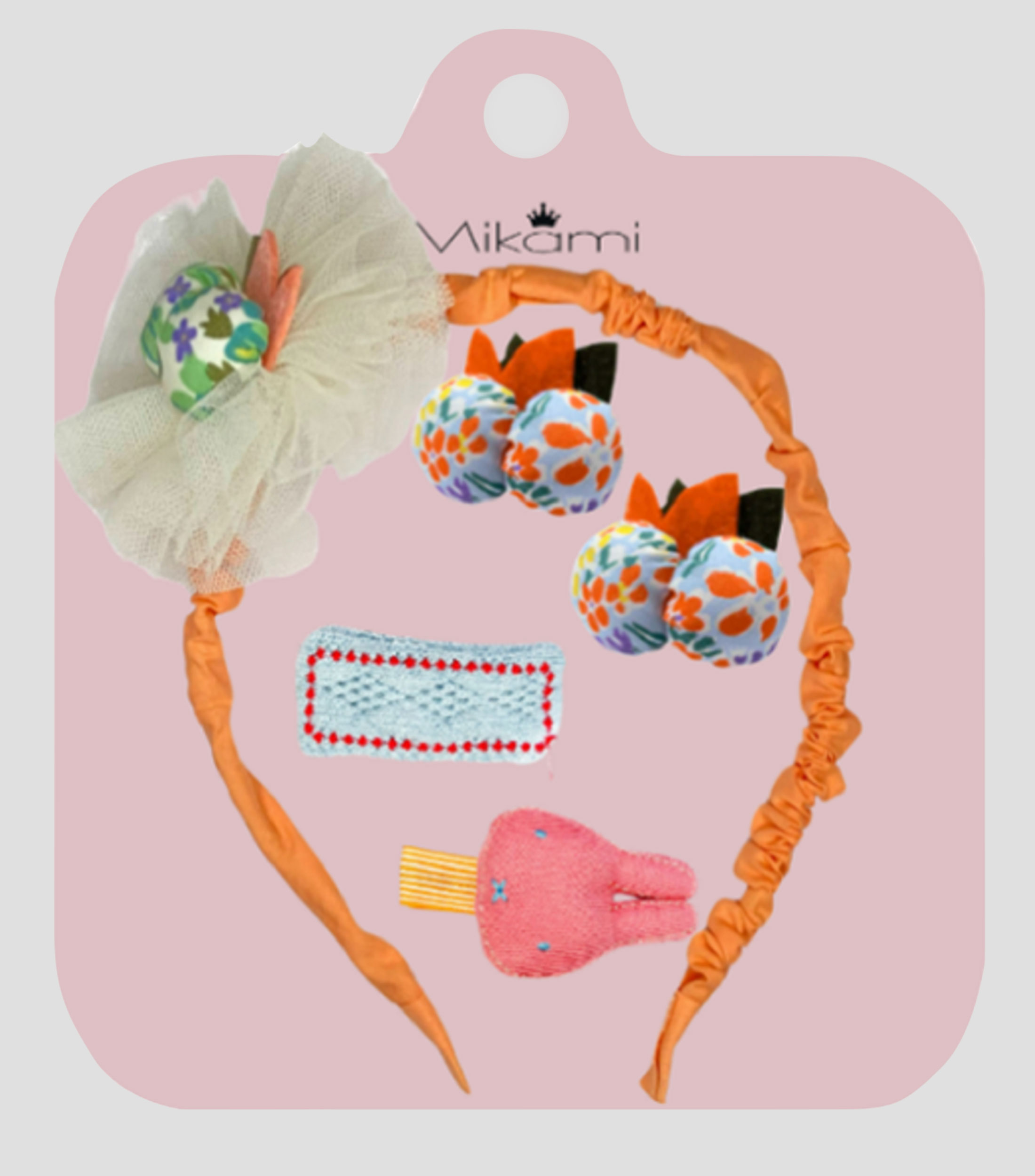 Set con Diadema y Accesorios para Cabello Niña