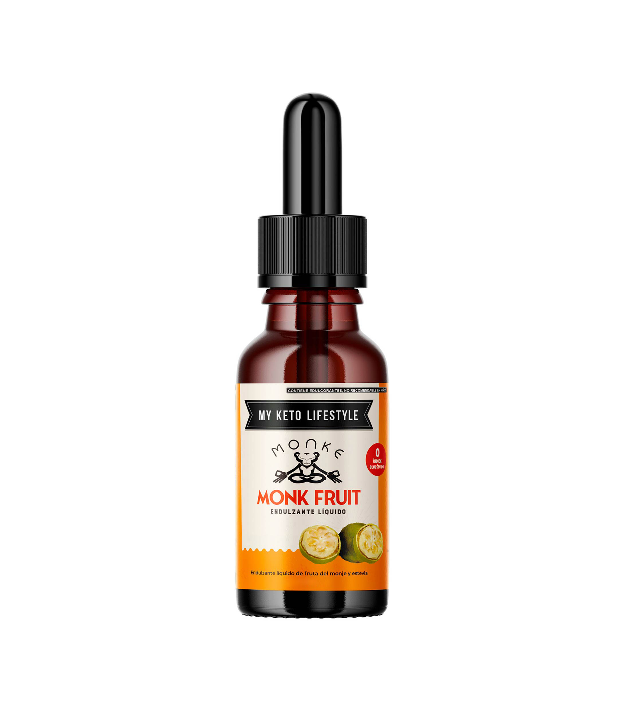 Monk Fruit Sweetener líquido, 50 ml