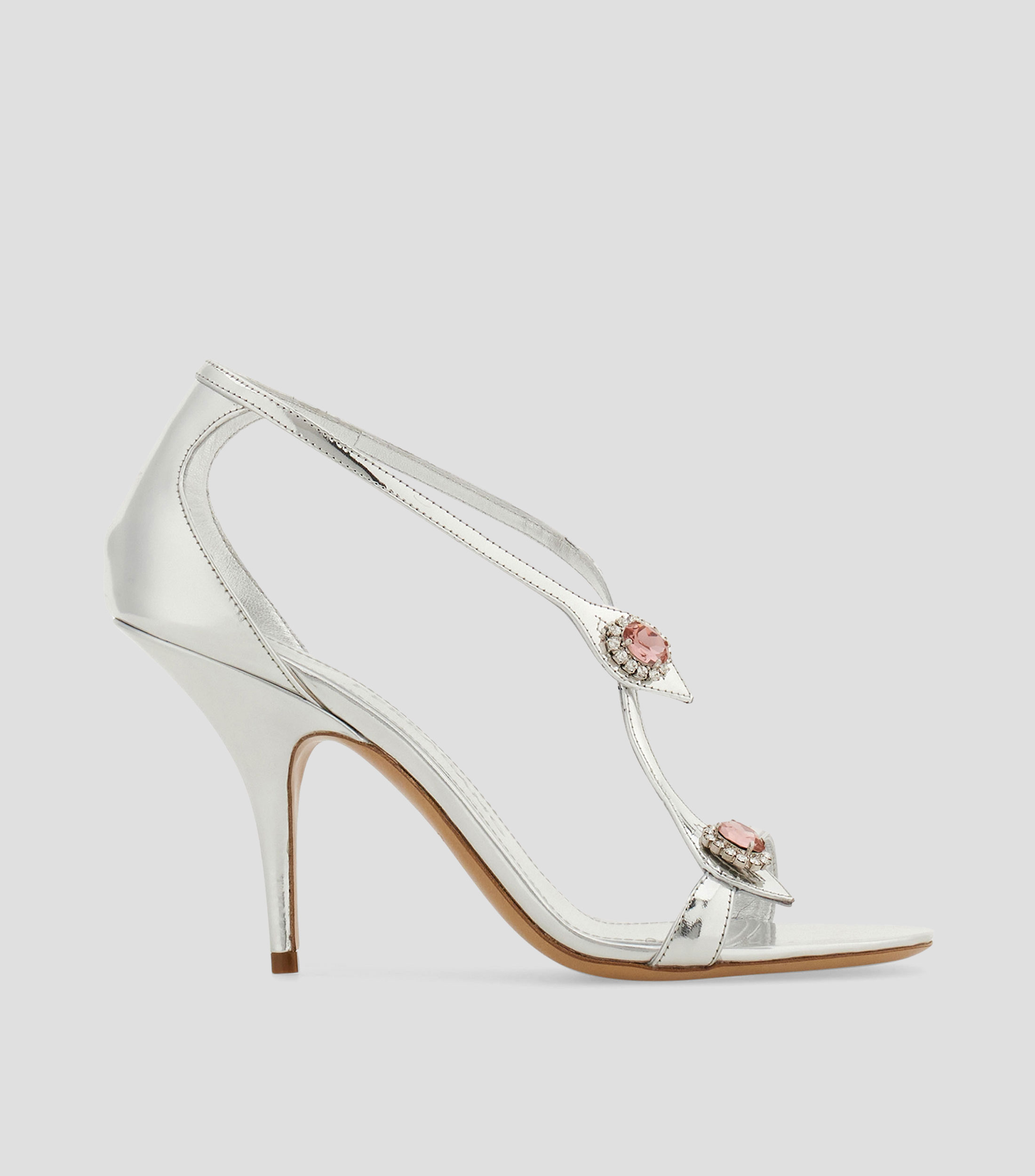 Sandalias con cristales Mujer