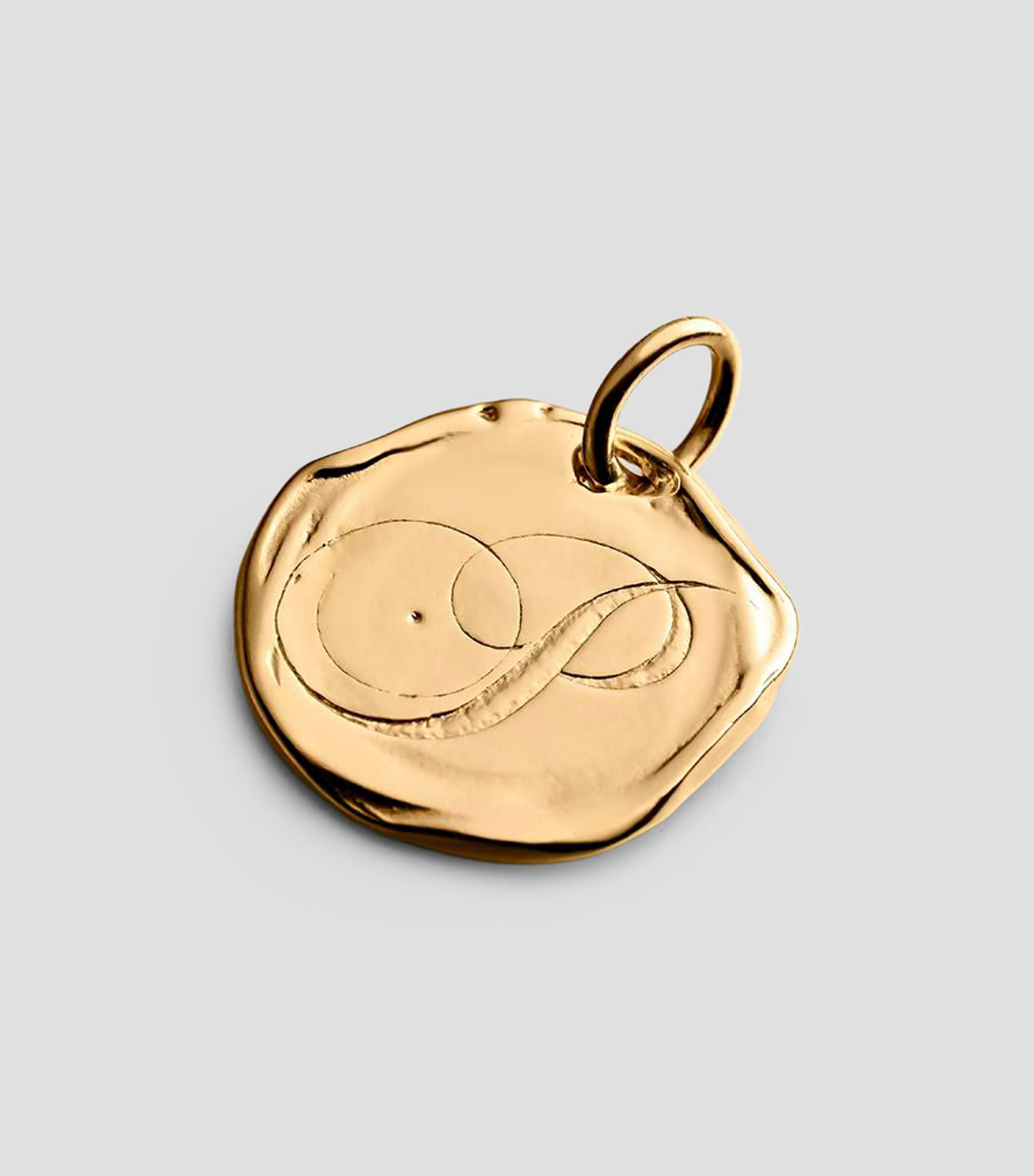 Charm letra P en plata .925 Blarney Mujer
