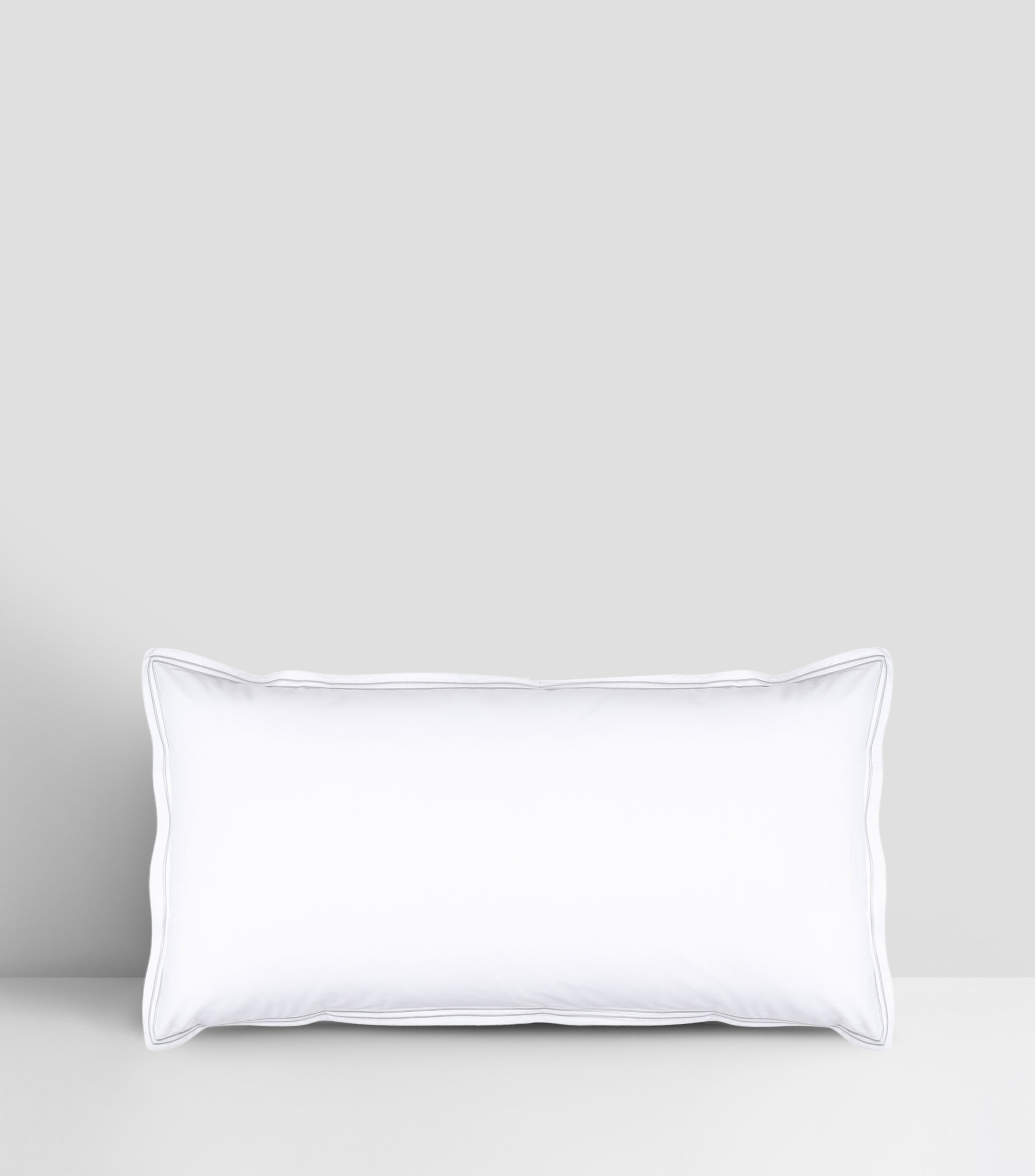 Funda para Almohada Decorativa King Size Festón perla