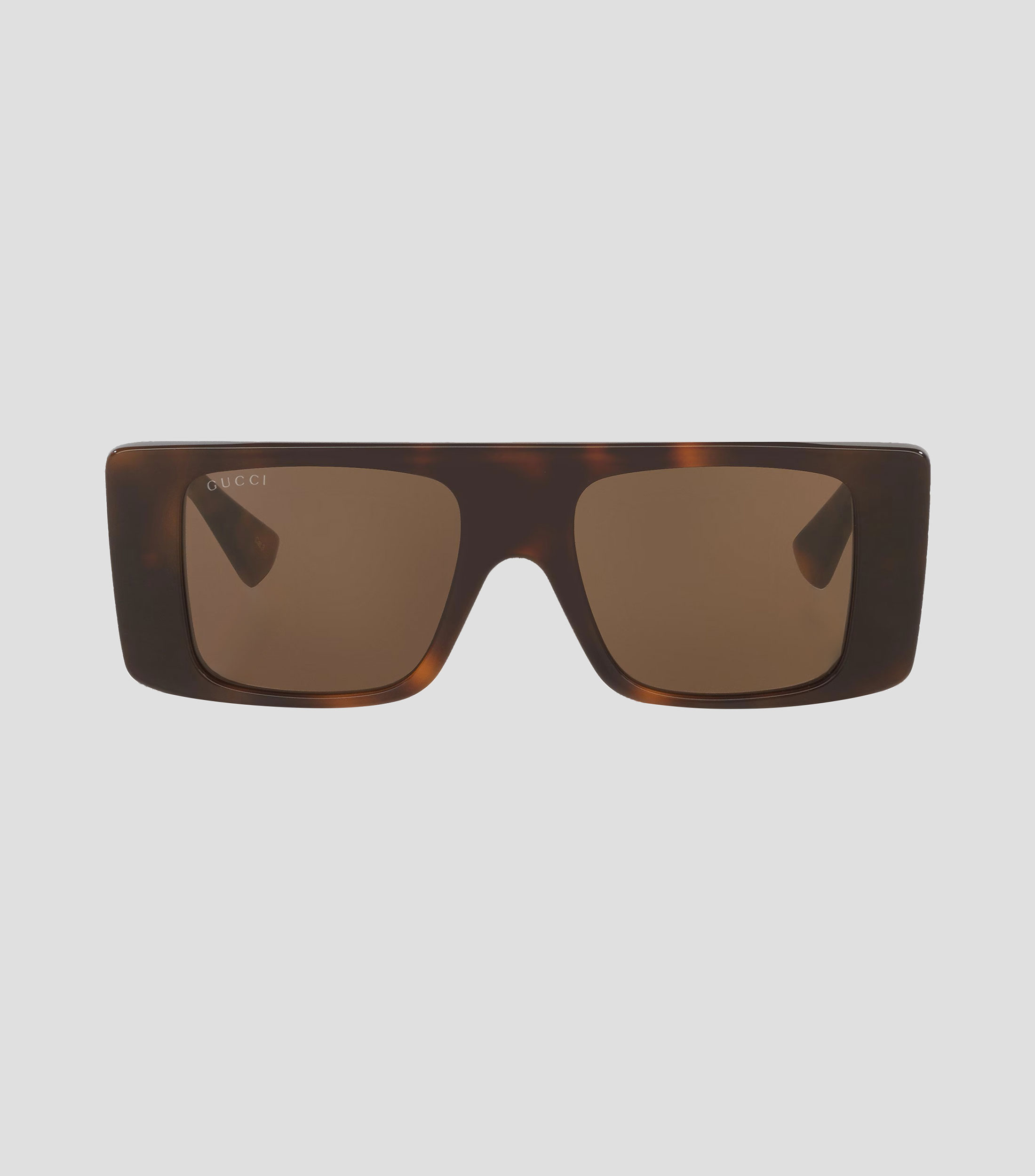 Lentes de sol rectangulares carey Mujer