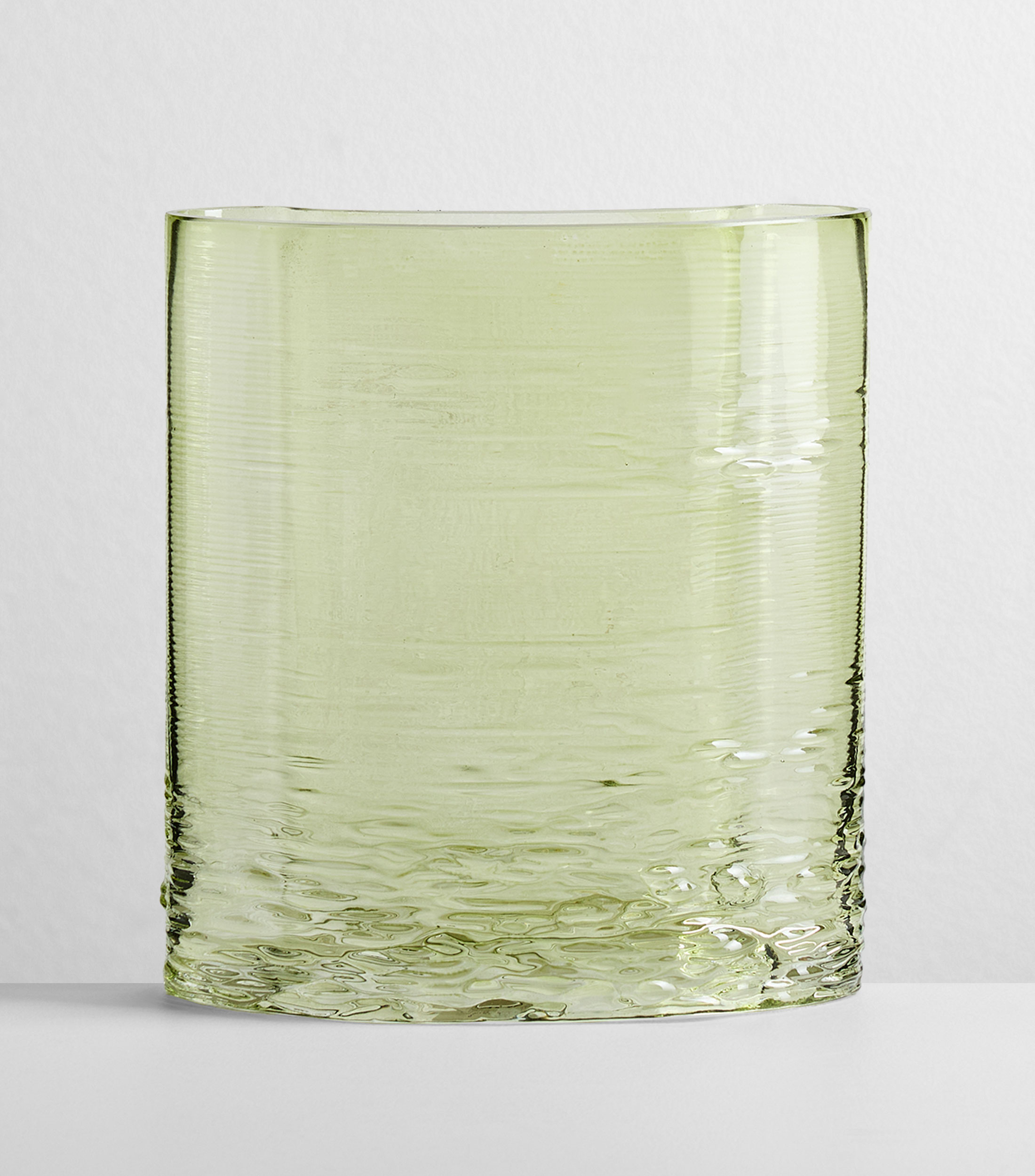 Jarrón Vana Verde Chico en cristal