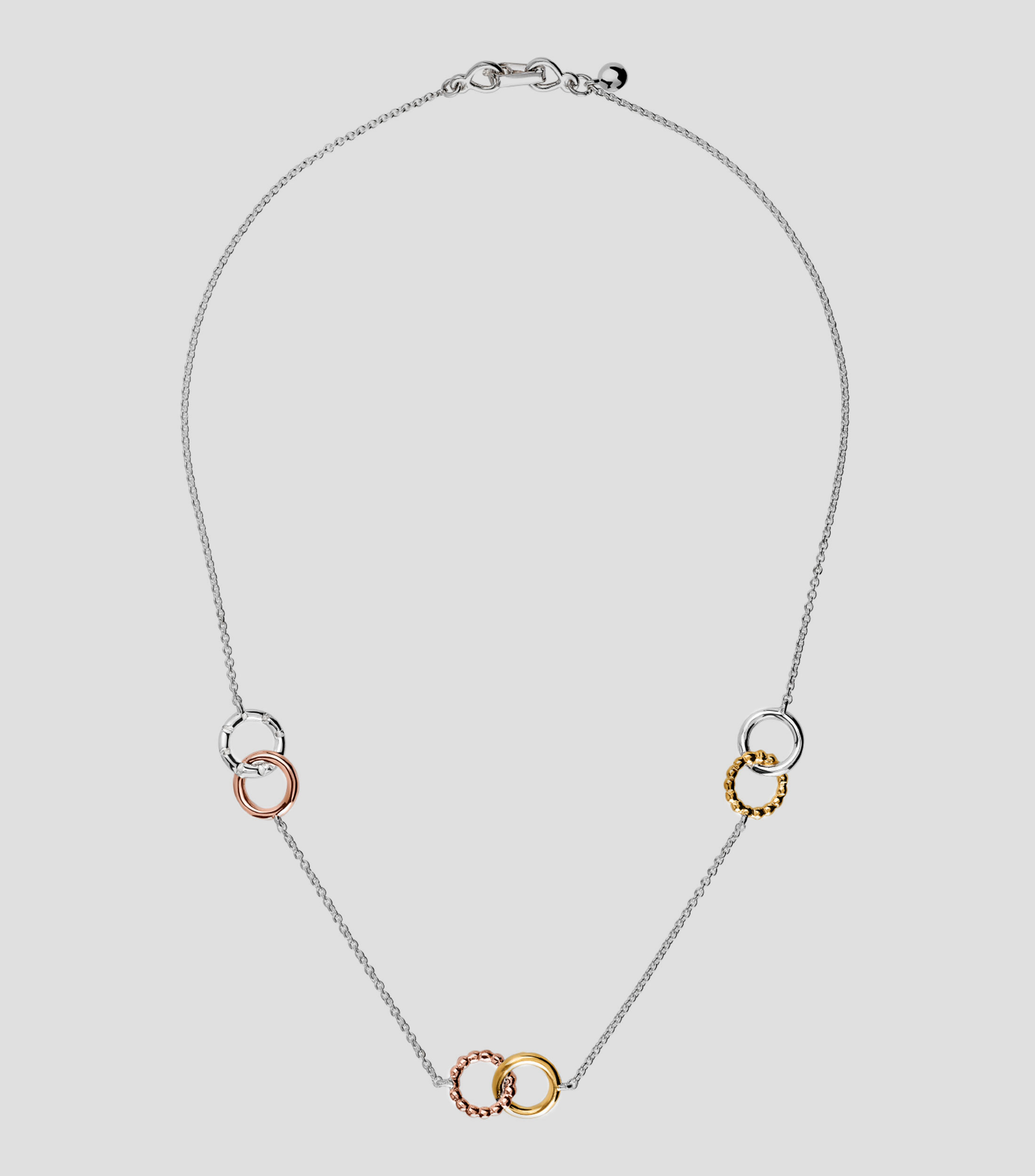 Collar Praline en plata Xocolate Mujer