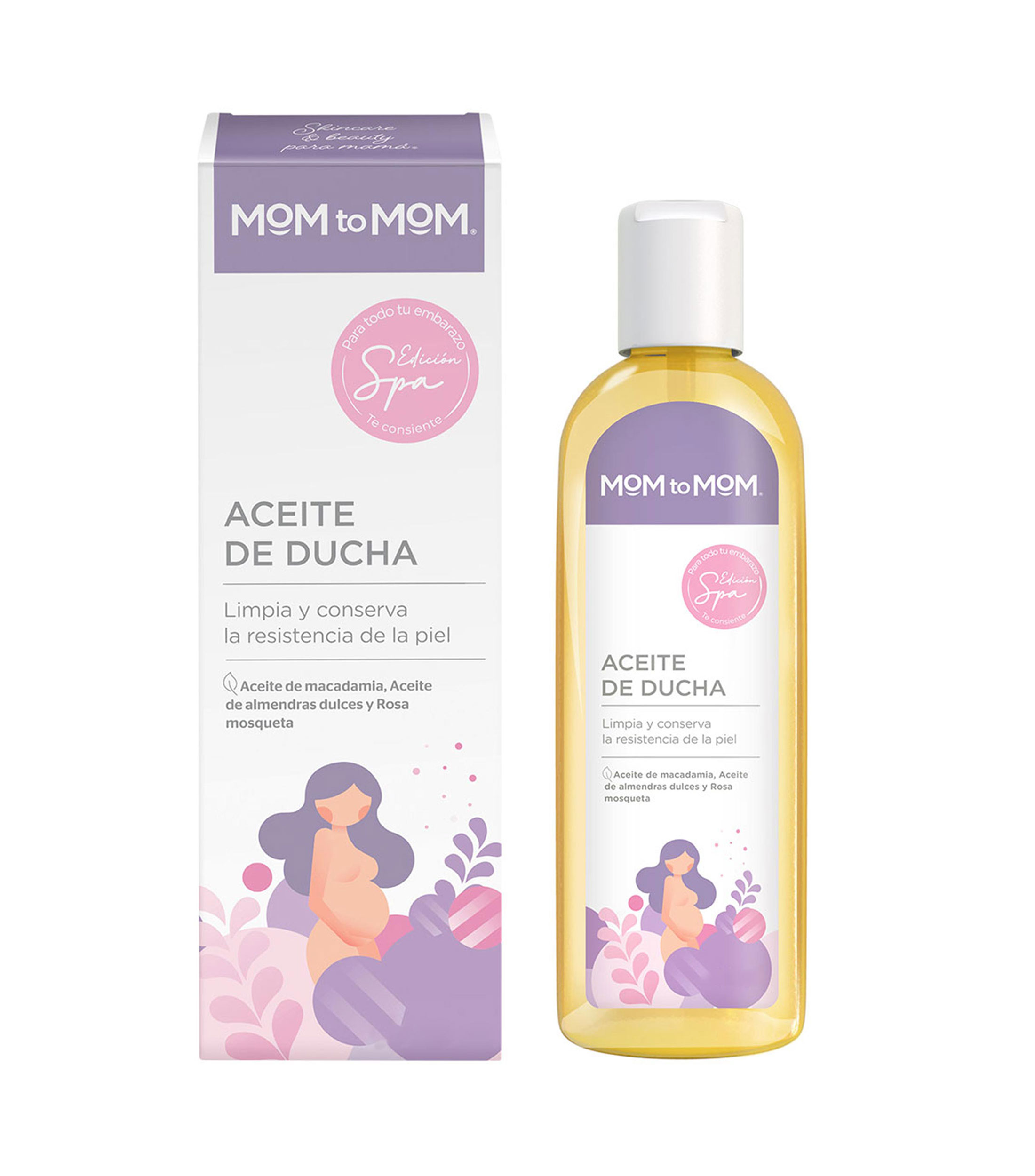 Aceite de Ducha Mom to Mom, 125 ml