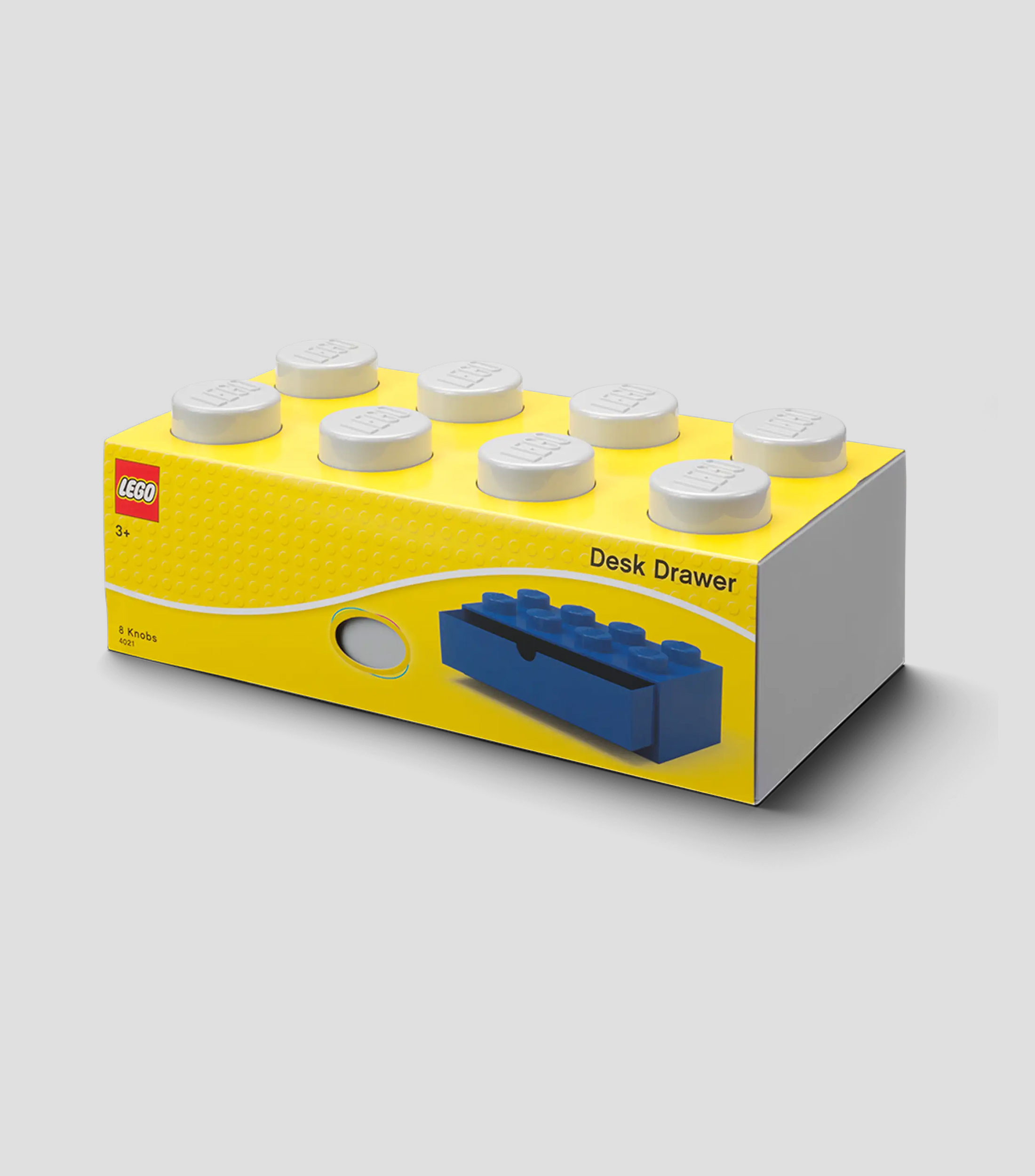 Lego Desk drawer 8 espigas gris