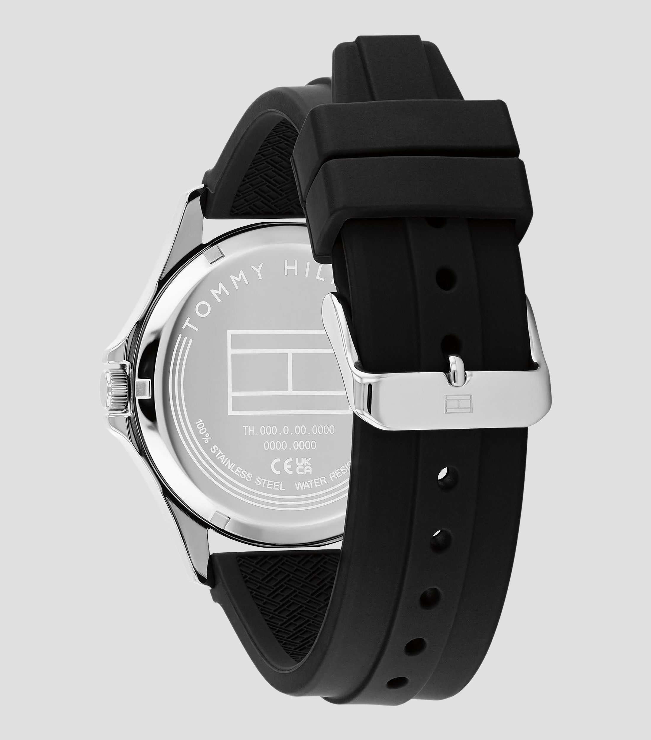 Reloj para Hombre Bruce Casual Plateado, Negro