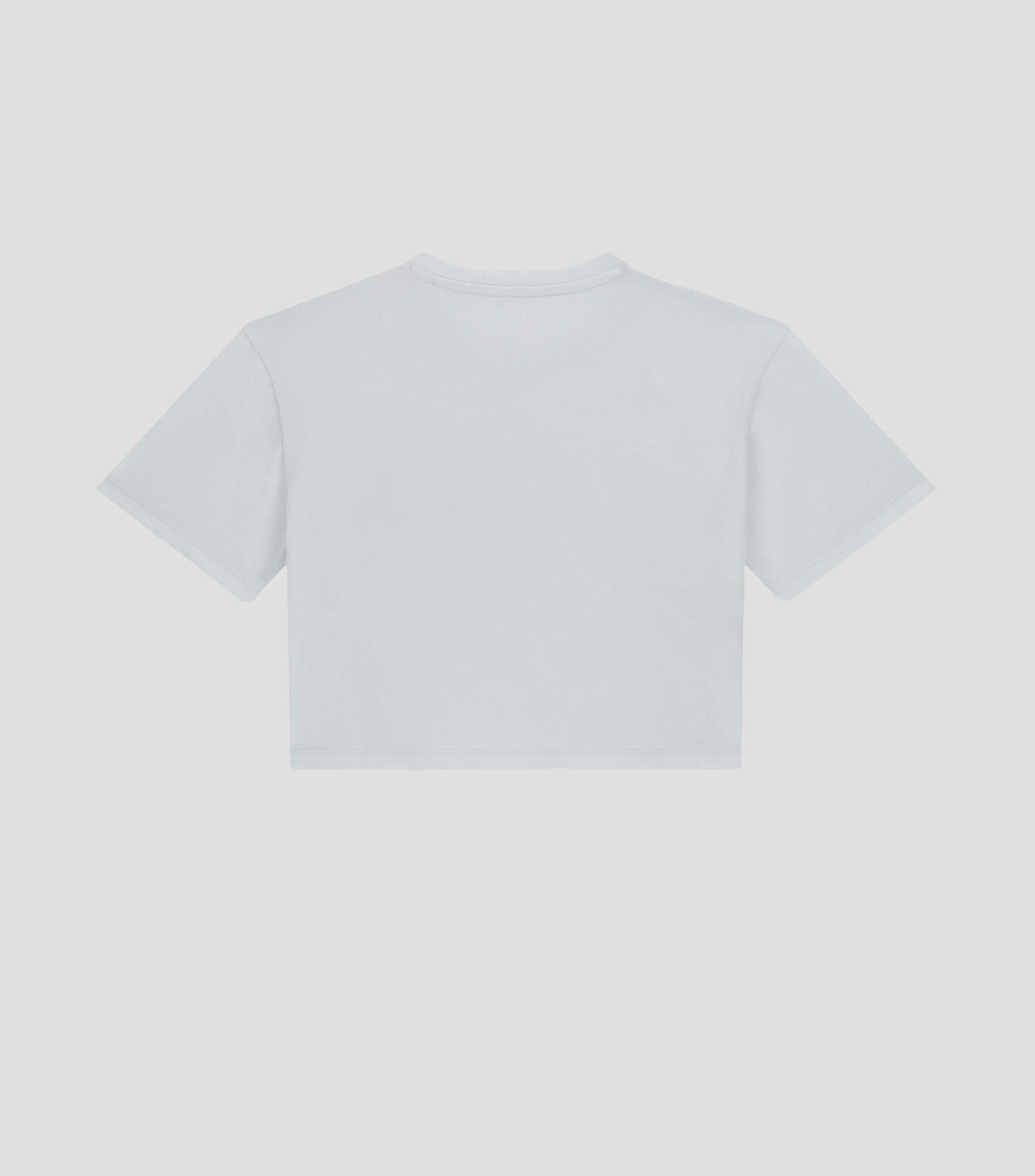 Playera cuello redondo manga corta estampada Niña