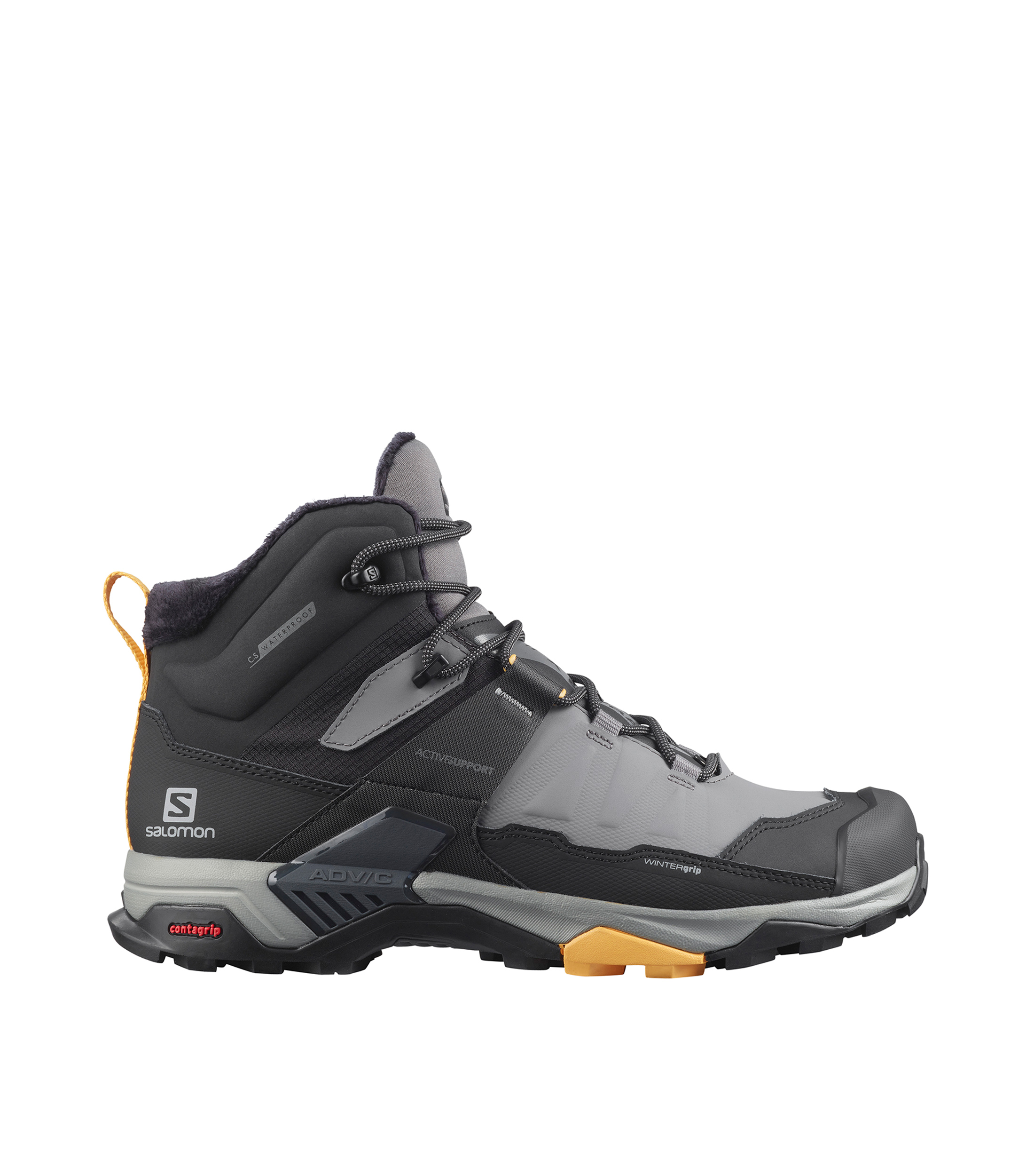 Botas cafés de hombre para senderismo X Ultra 4 Mid GTX Salomon