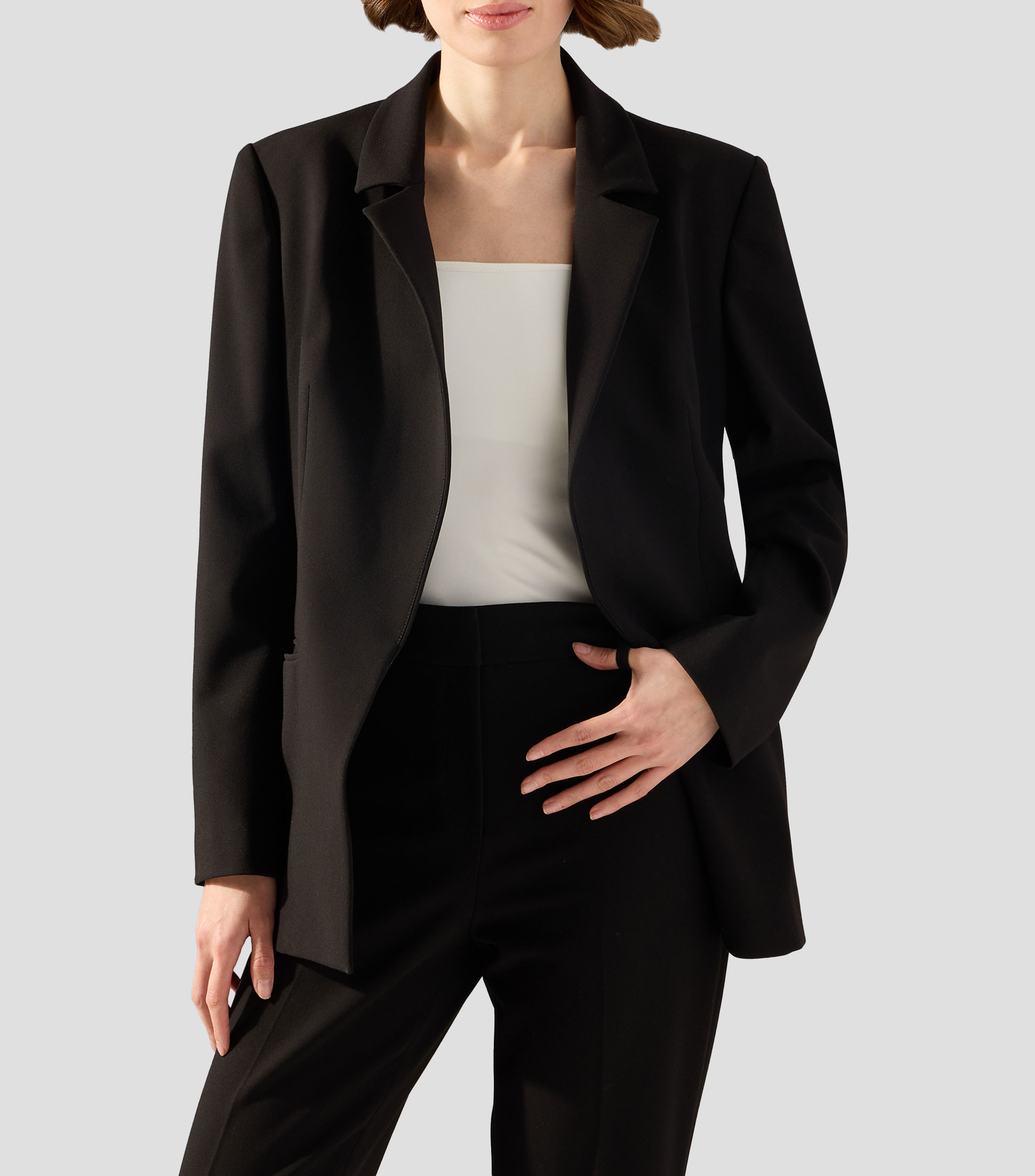 Blazer liso Mujer