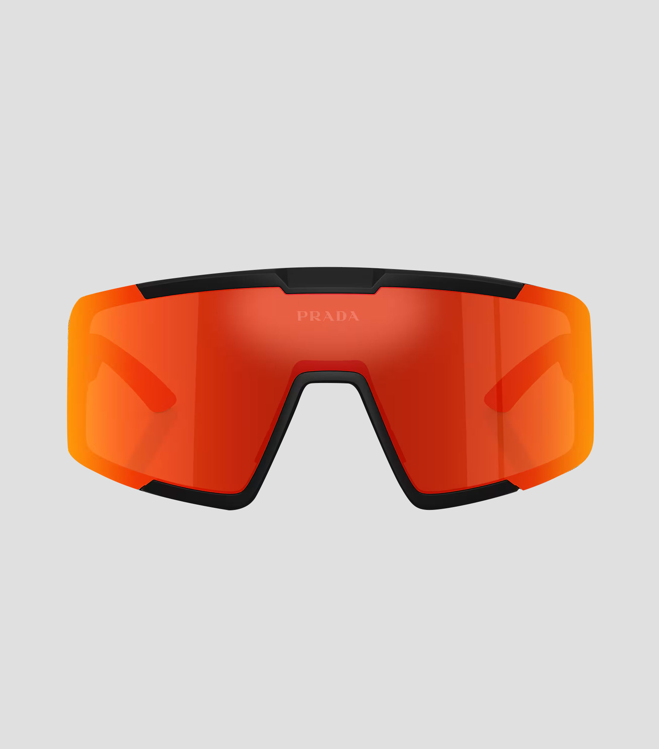 Lentes de sol rectangulares Linea Rossa negro mate Unisex