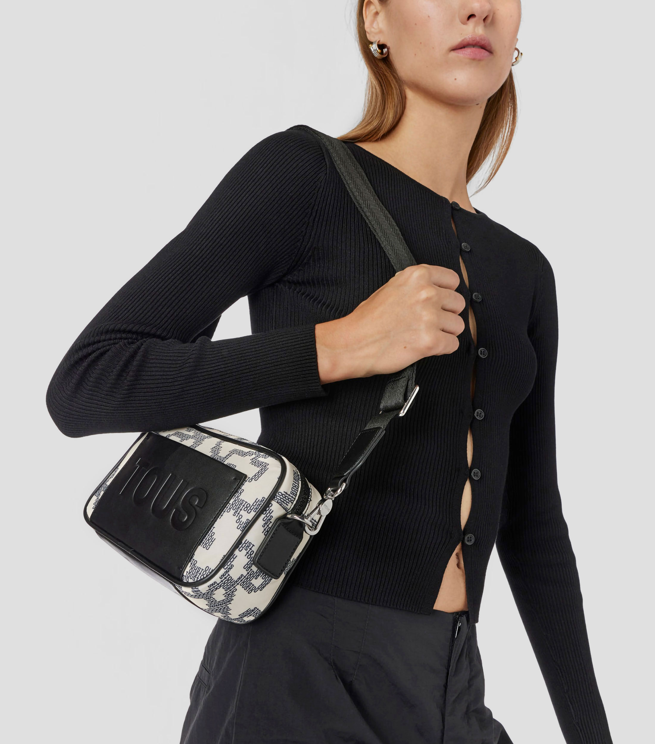 Bolso Crossbody Beige Kaos Pix Soft Mujer