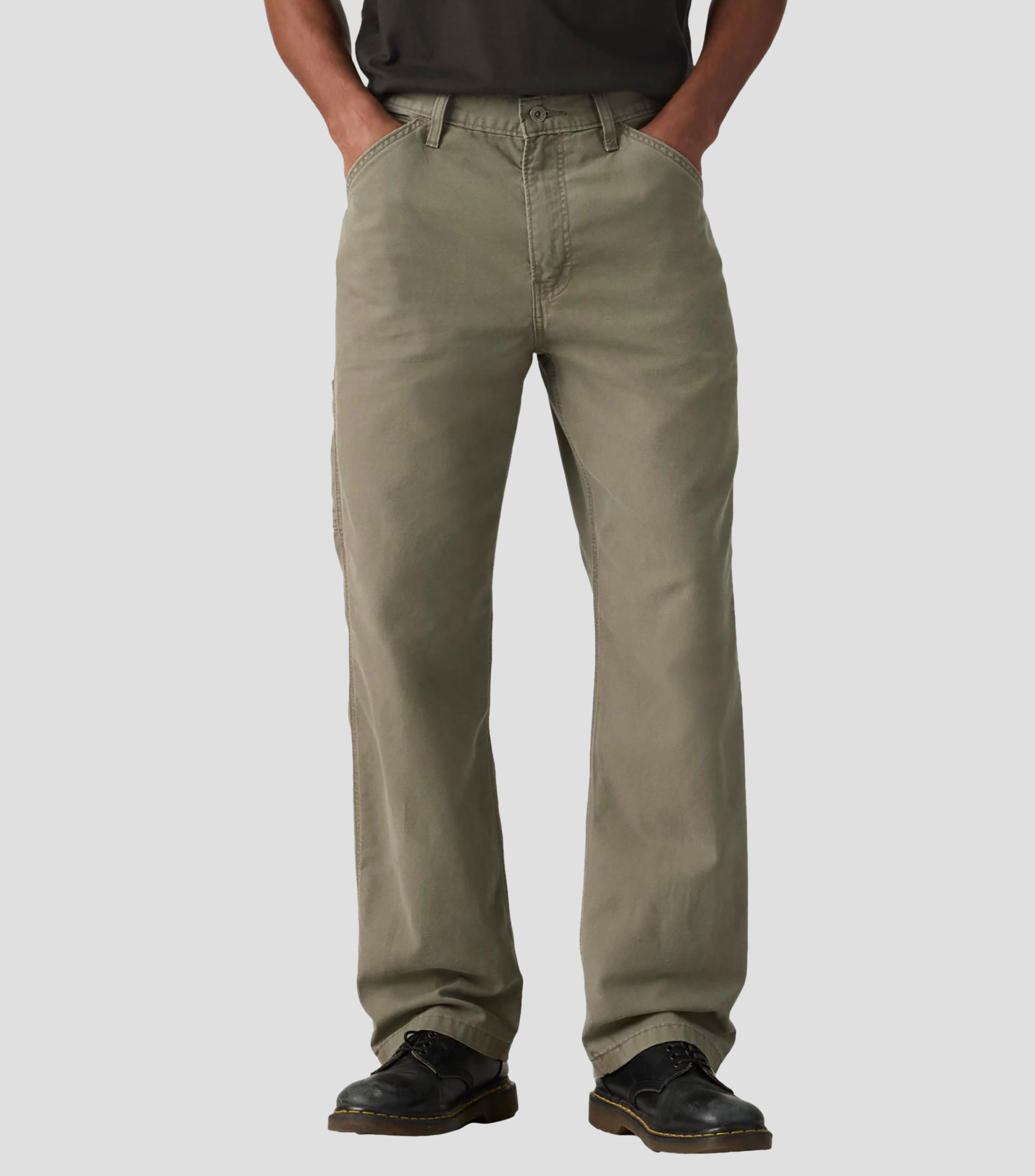 Jeans de corte relaxed Hombre