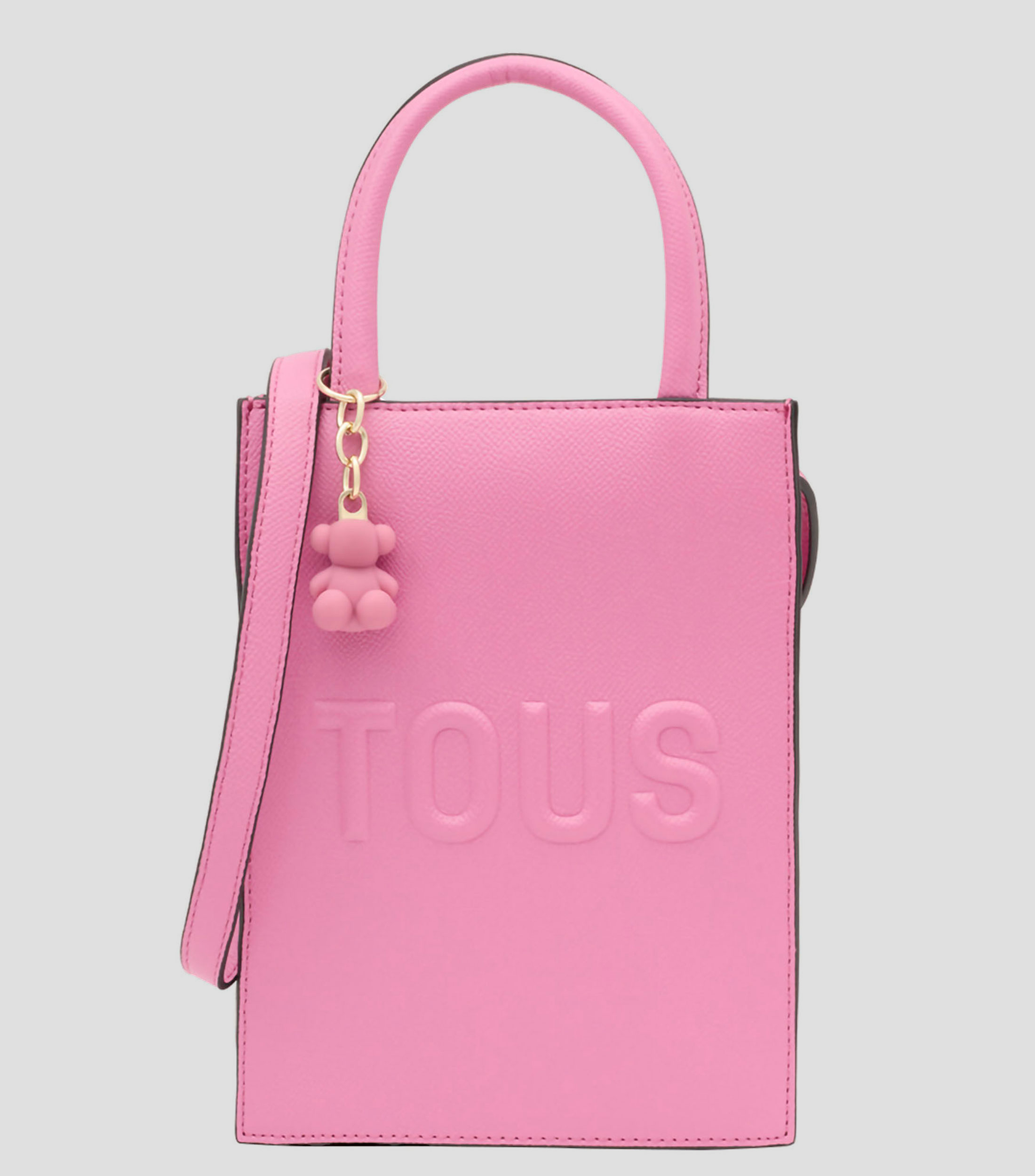 Bolso crossbody rosa Brenda con logotipo Mujer