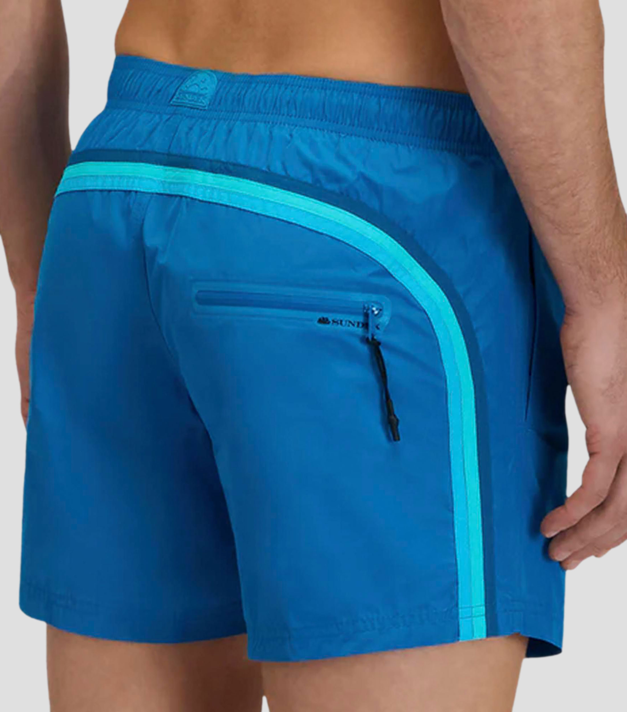 Traje de Baño corto liso Hombre