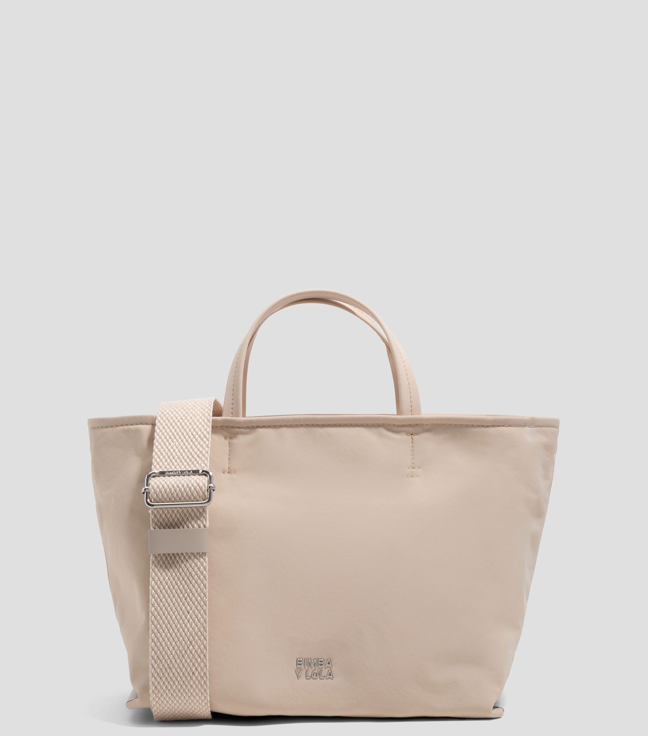 Bolsa shopper mediana gabardina Mujer