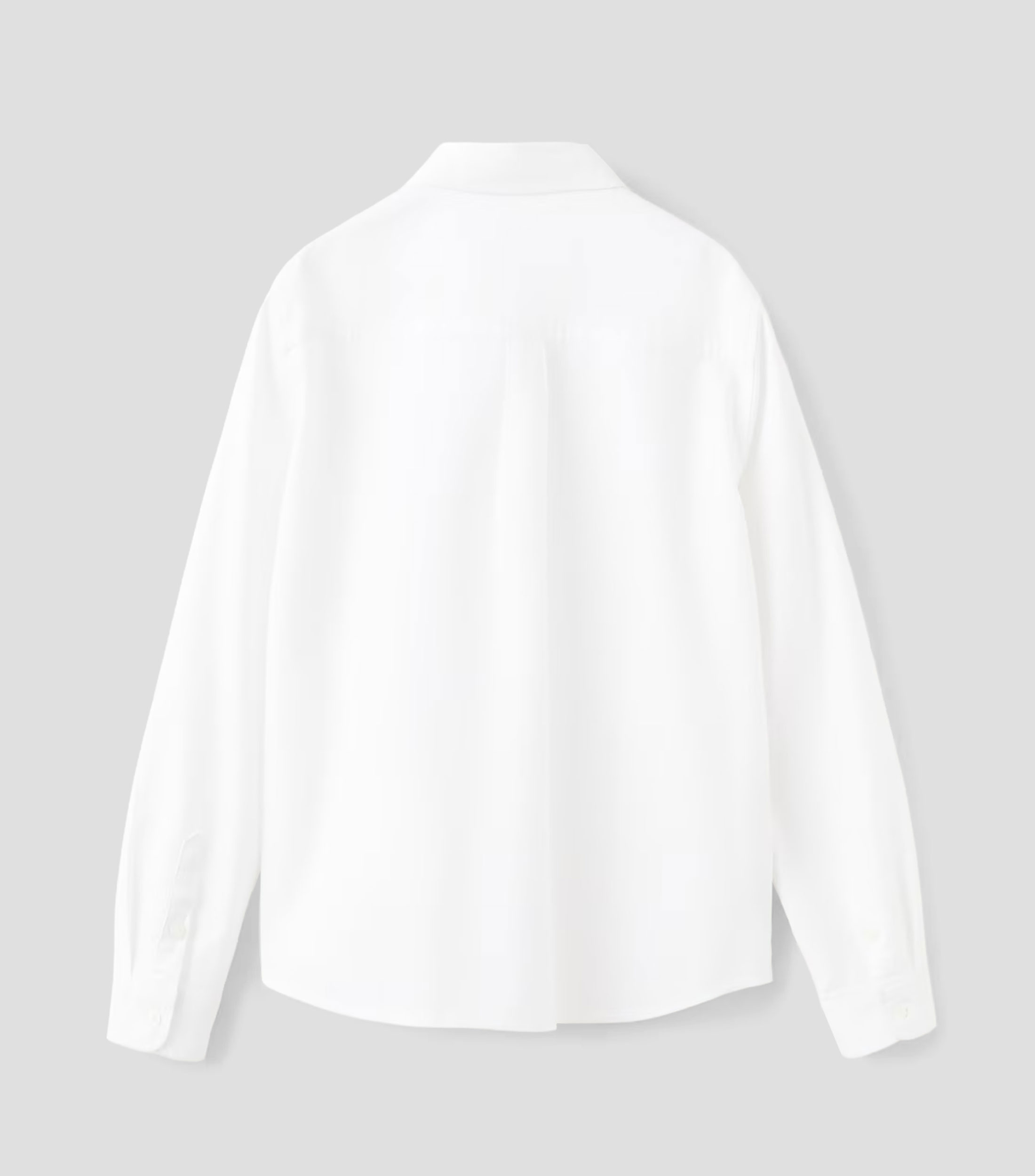 Camisa lisa manga larga Niño