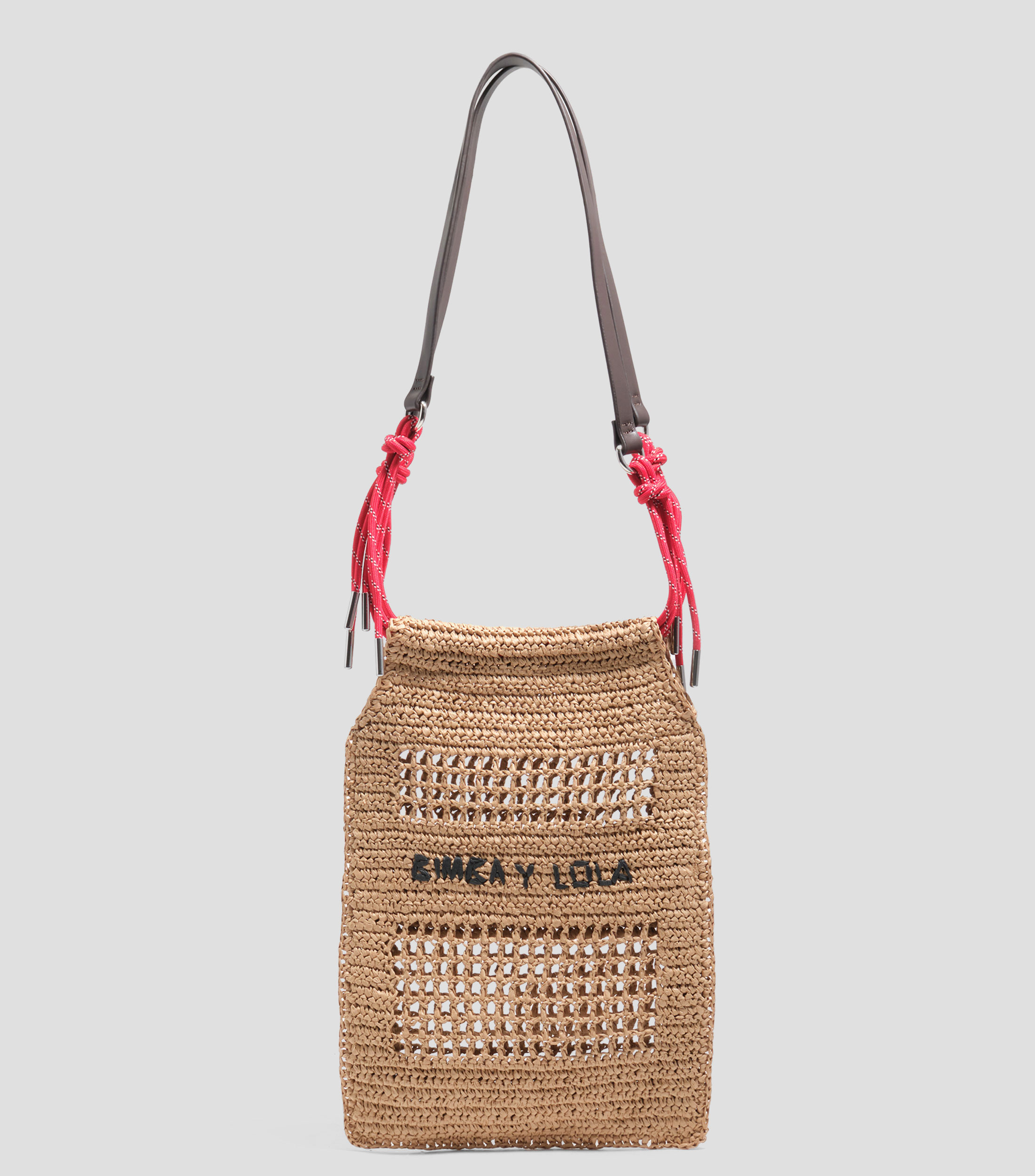 Bolsa de hombro pequeño papel natural Mujer