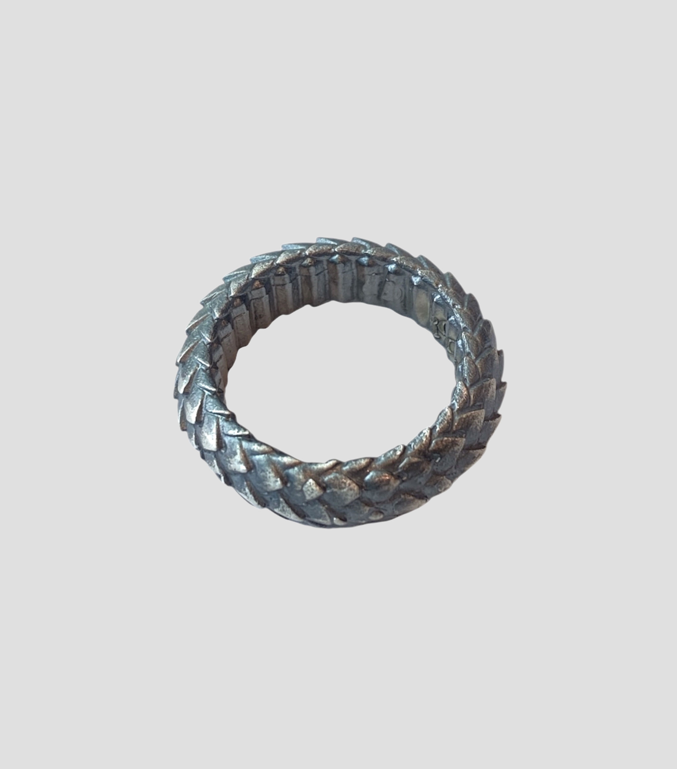 Anillo en plata Plata .925 Viper Skin Unisex