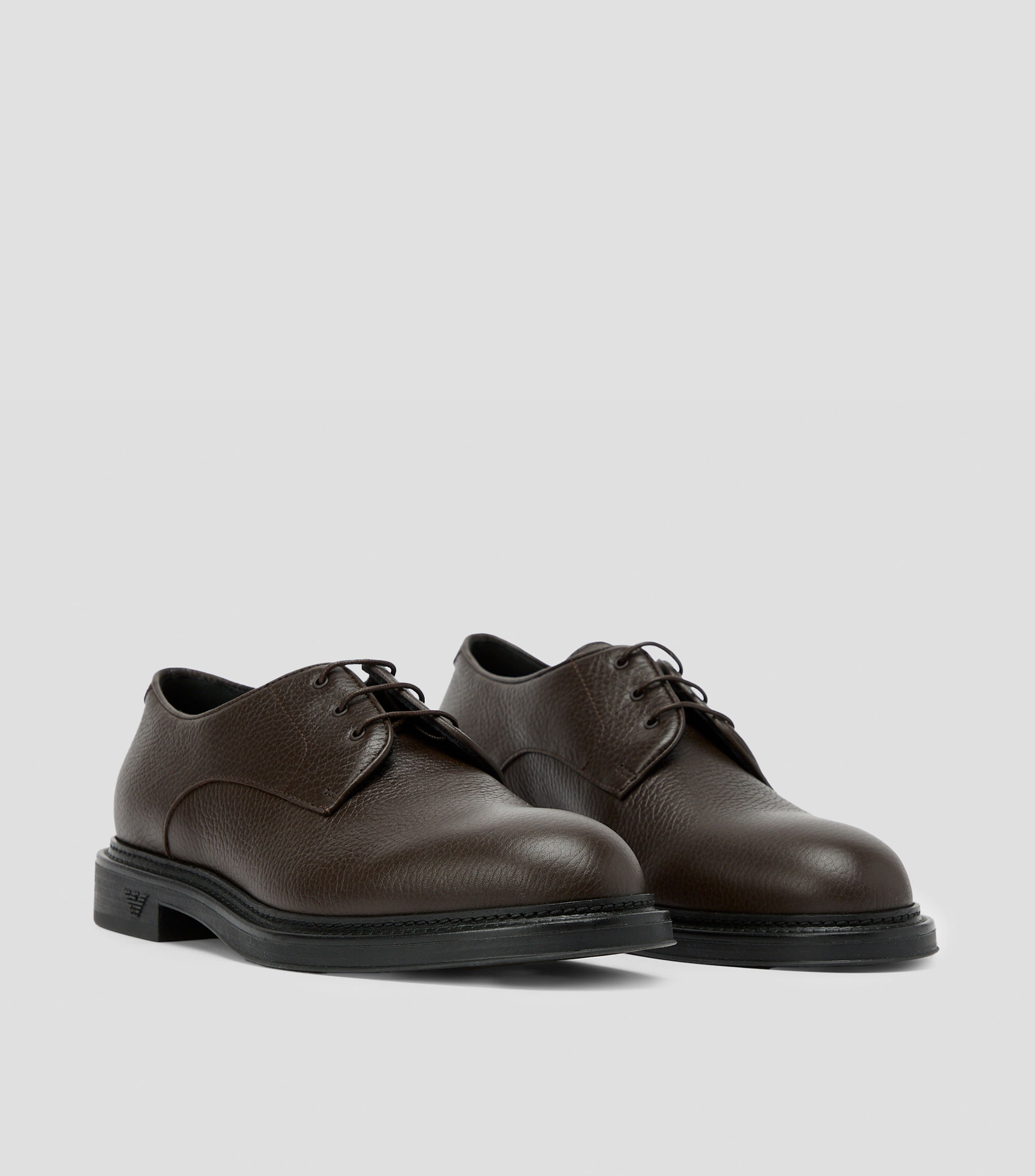 Zapatos casuales derby en piel Hombre