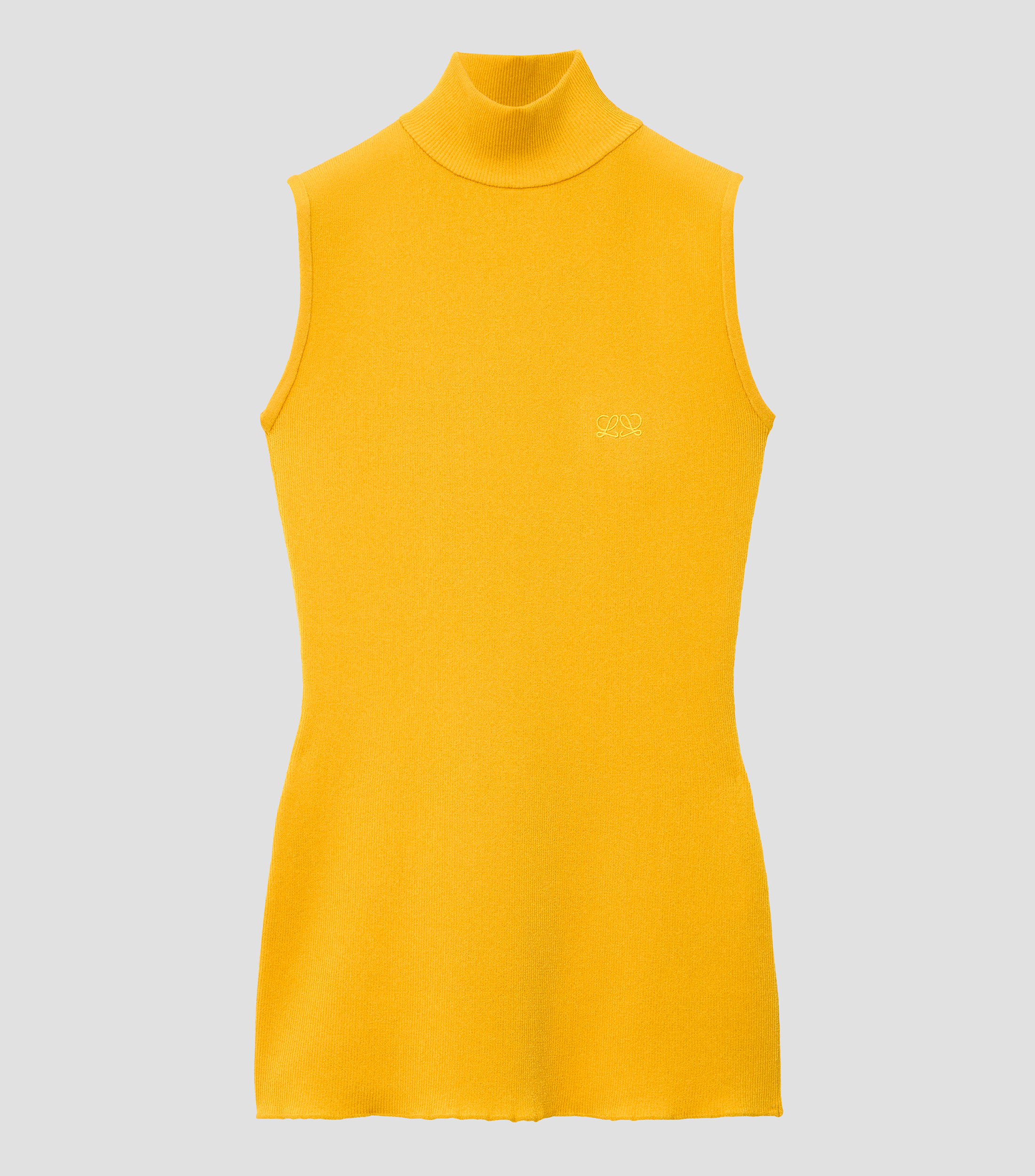Blusa lisa sin mangas Mujer