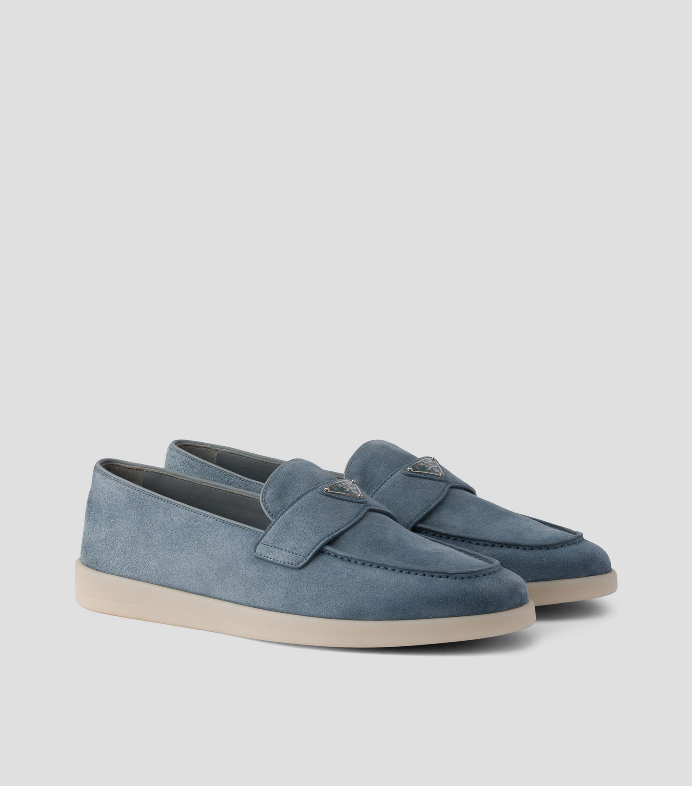 Mocasines planos en Piel Hombre