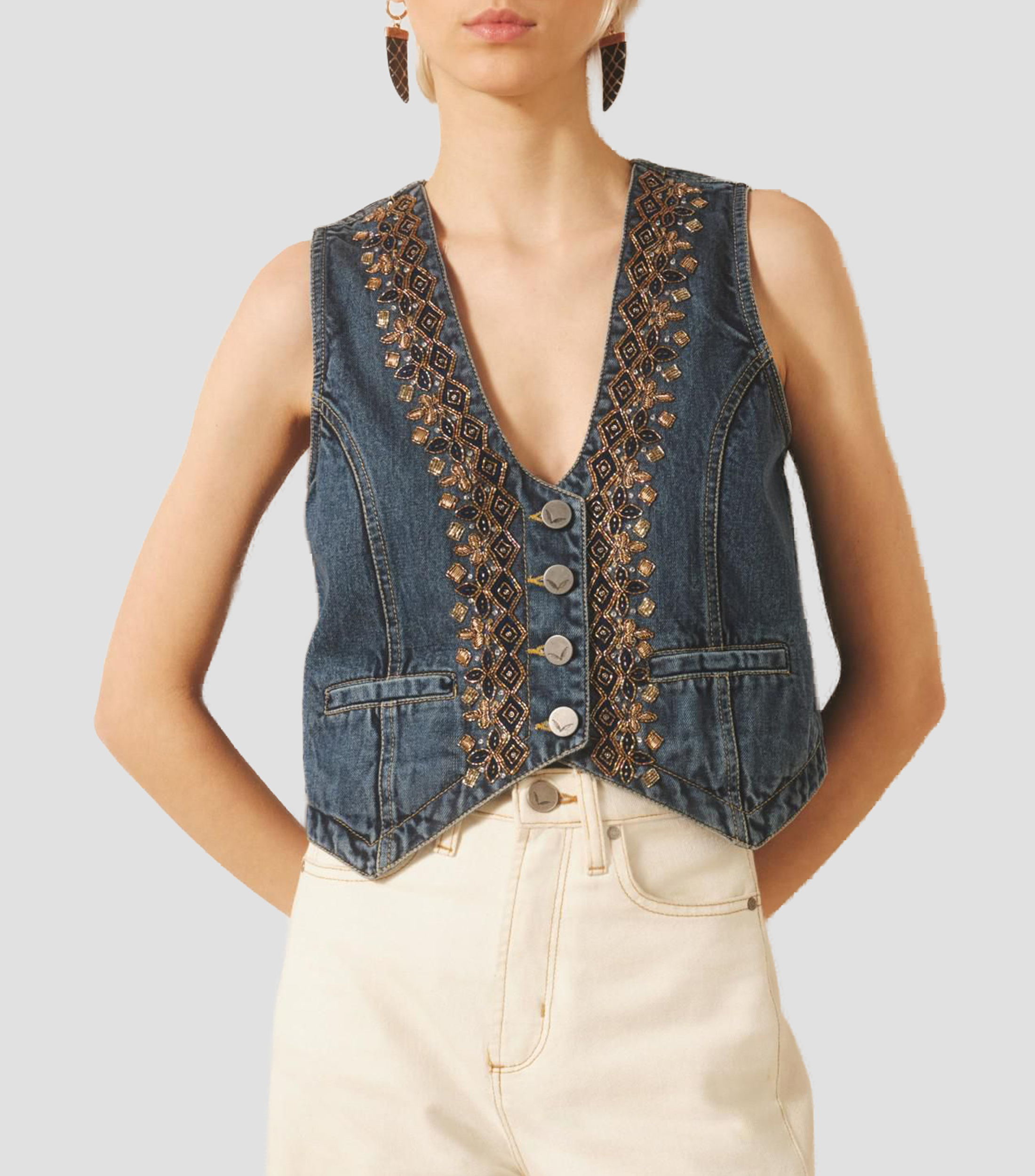 Chaleco Casual Mujer