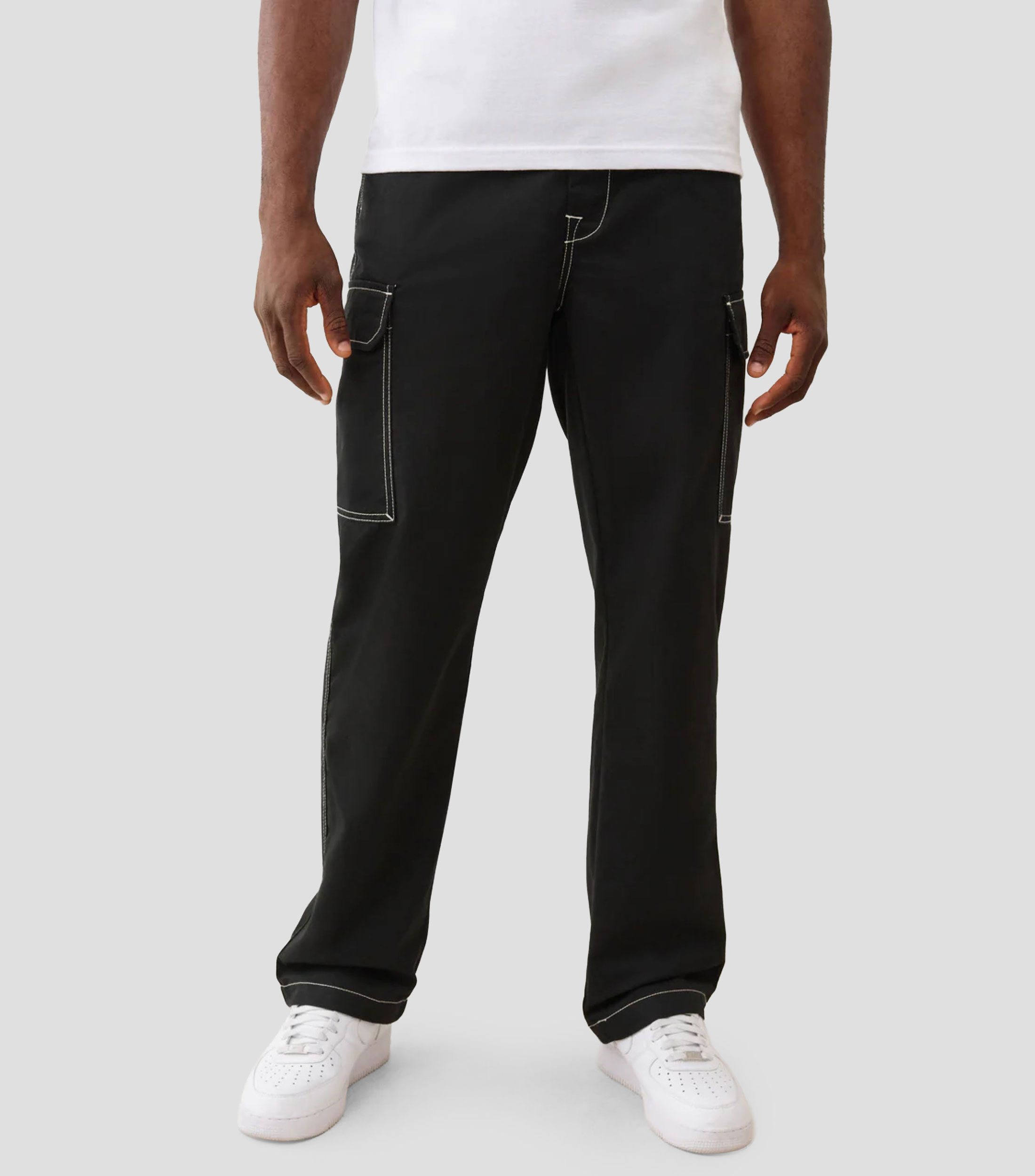 Jeans de corte cargo Hombre