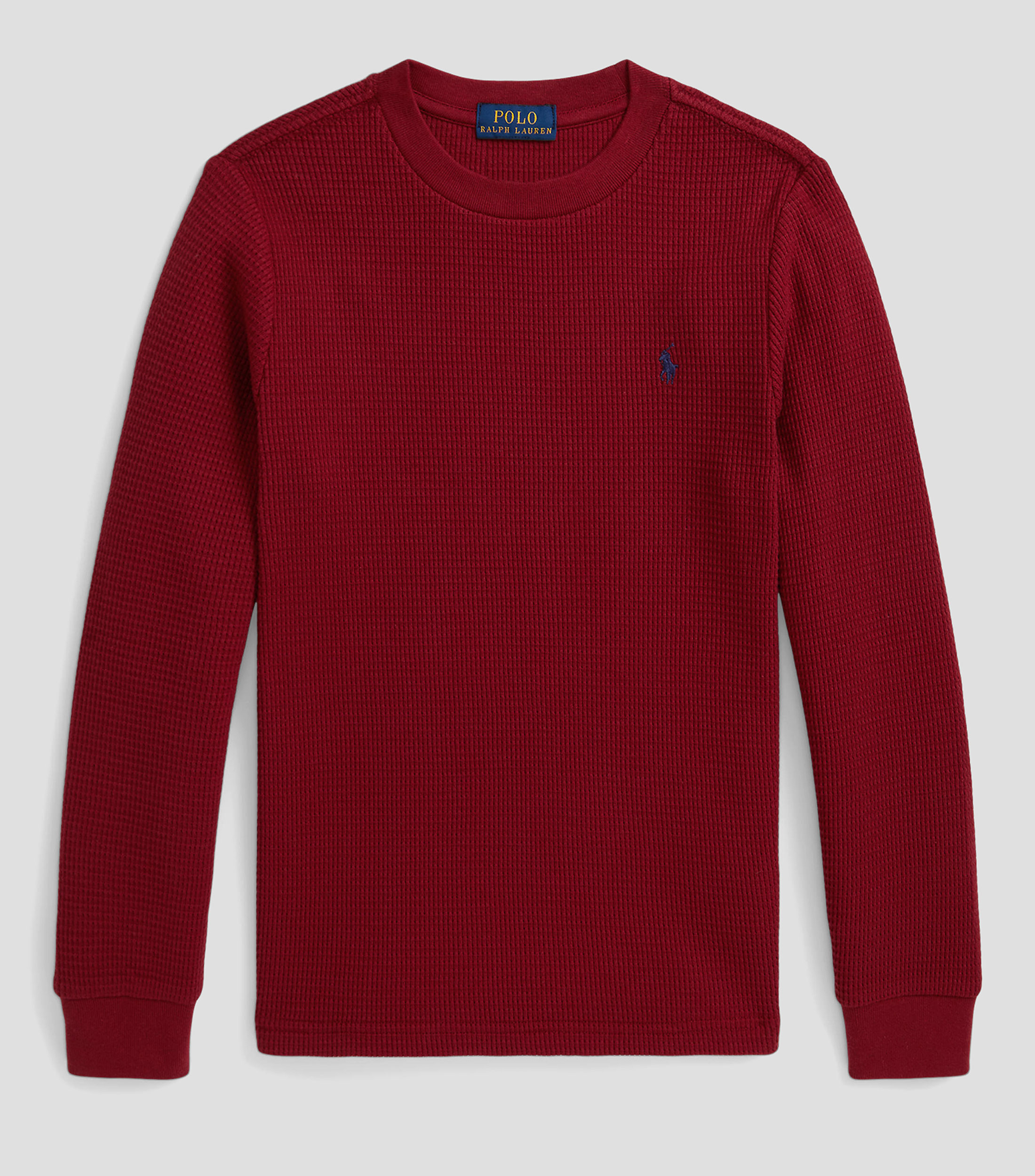 Playera cuello redondo manga larga Niño
