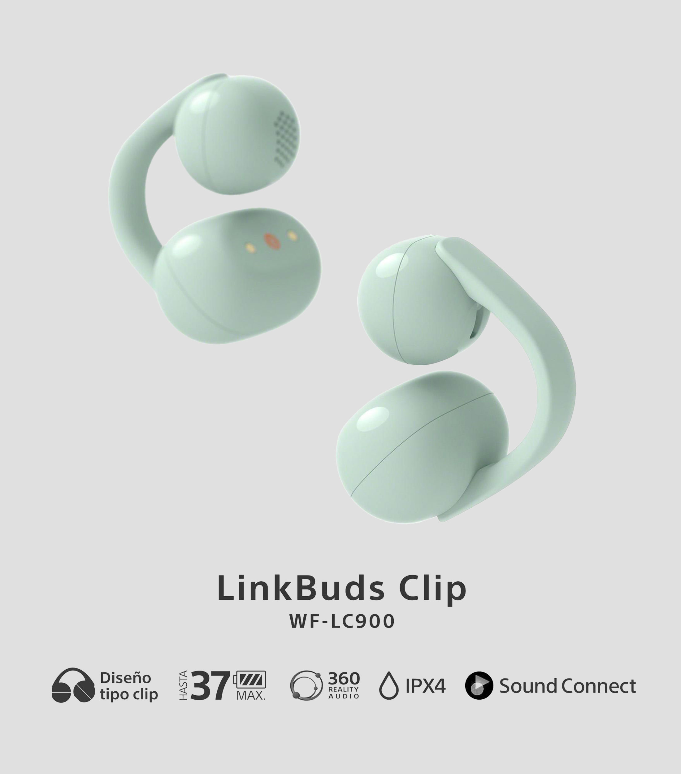 Audífonos Inalámbricos Bluetooth WF-LC900 G