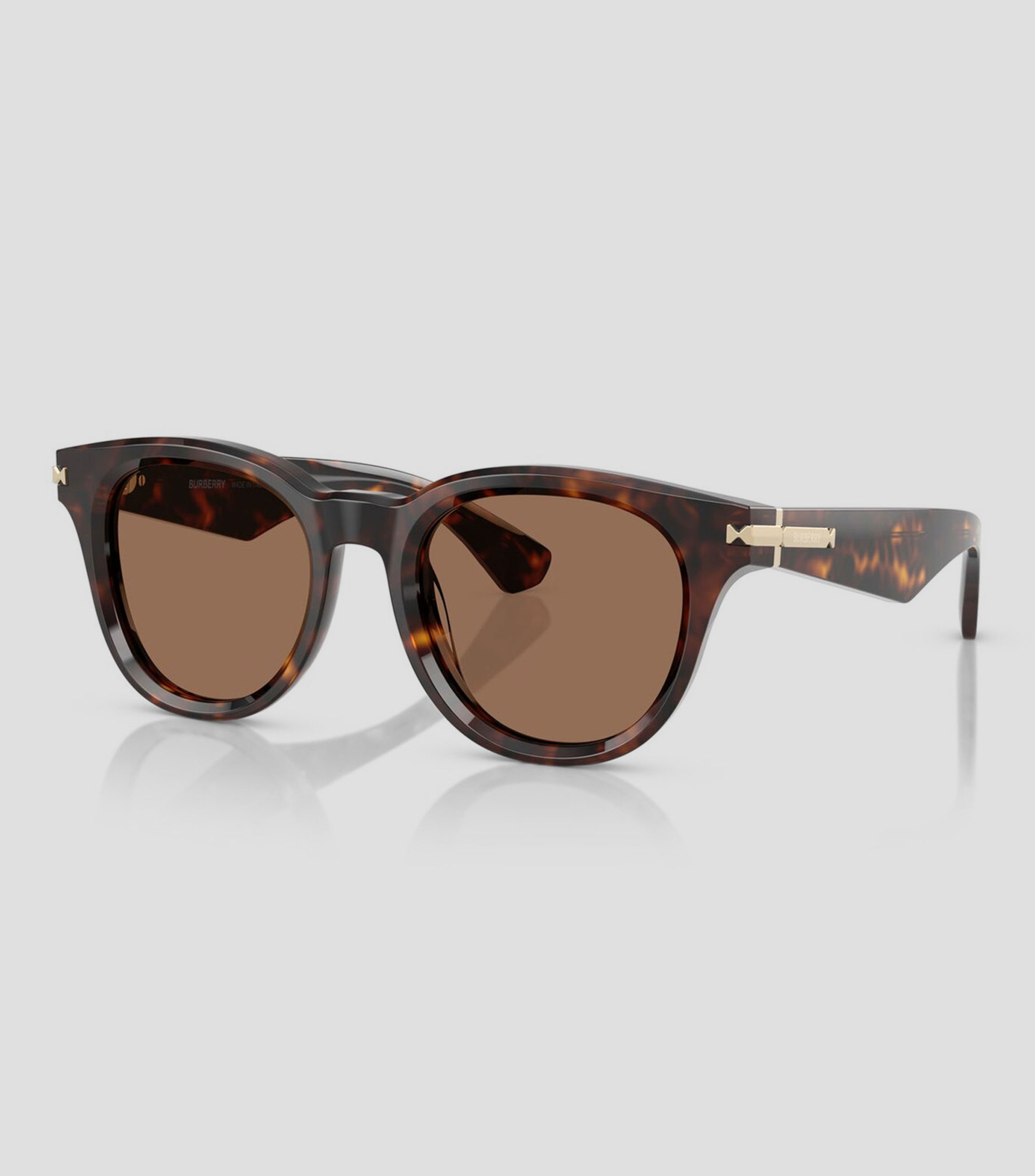 Lentes de sol Redondos Havana Hombre