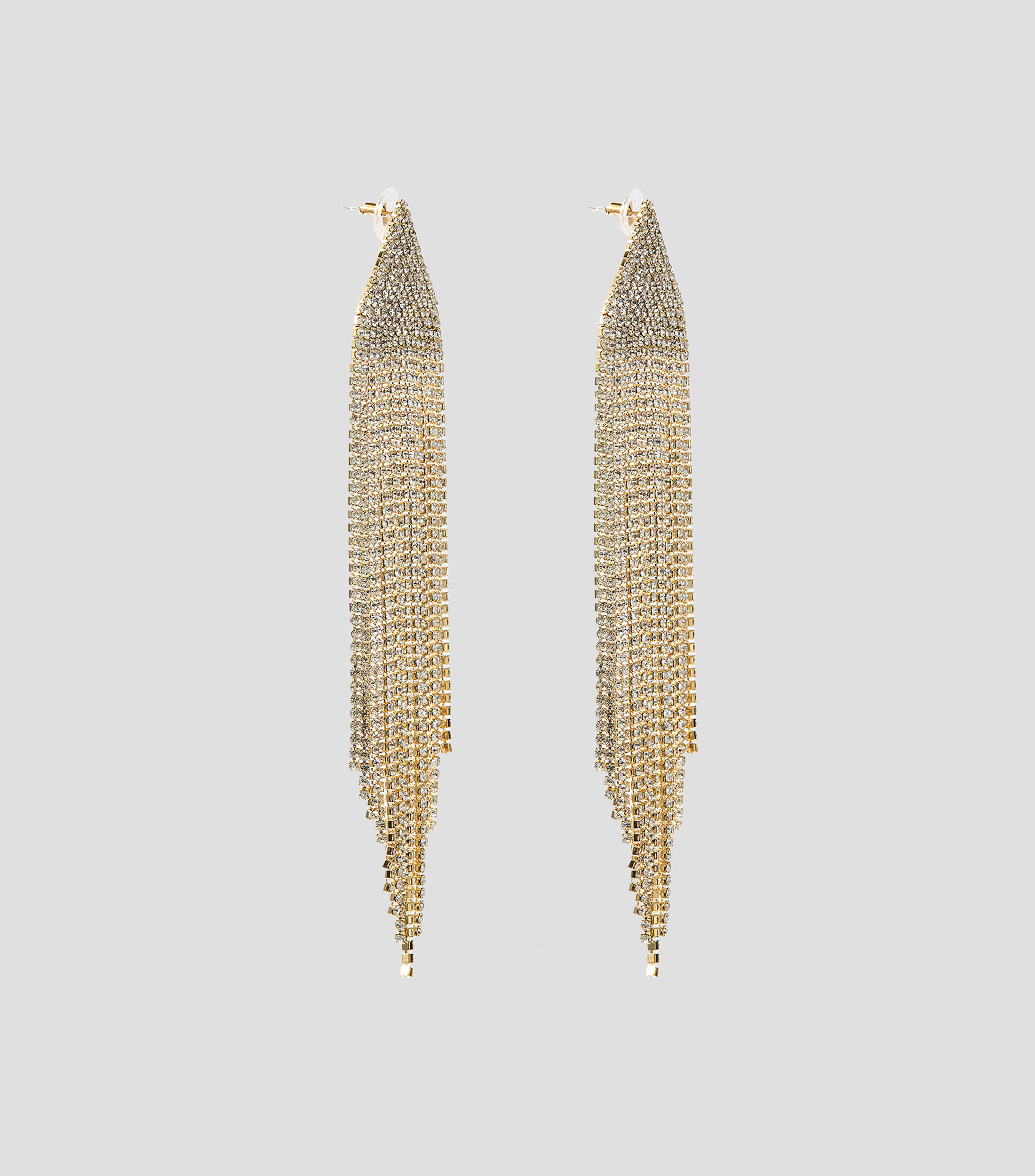 Aretes Lluvia Dorada Mujer