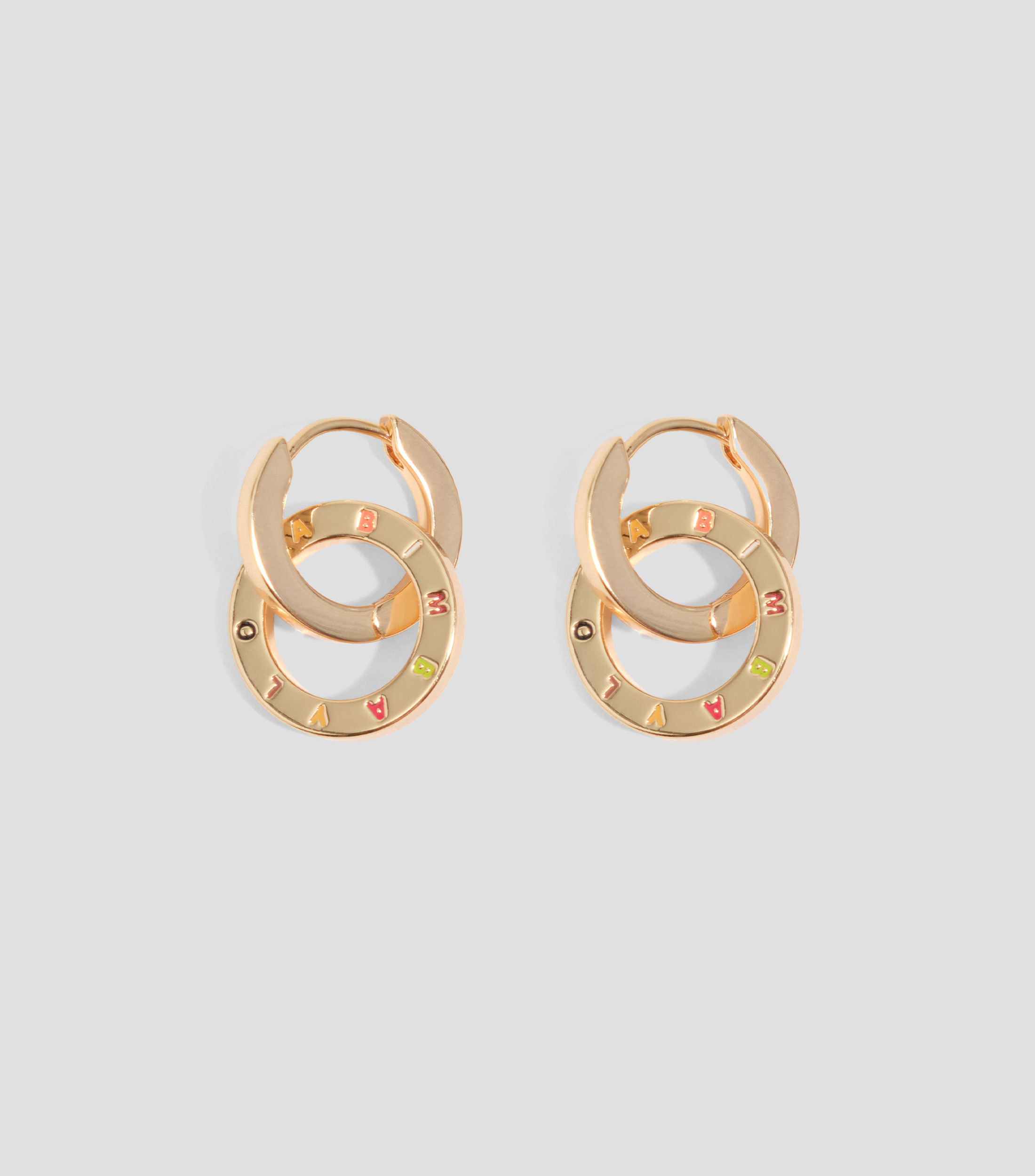 Aretes entrelazados Mujer
